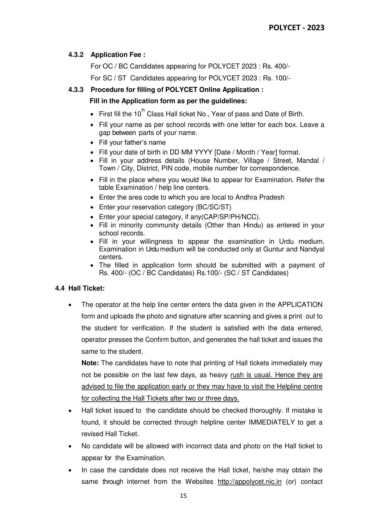 AP POLYCET 2023 - Page 16