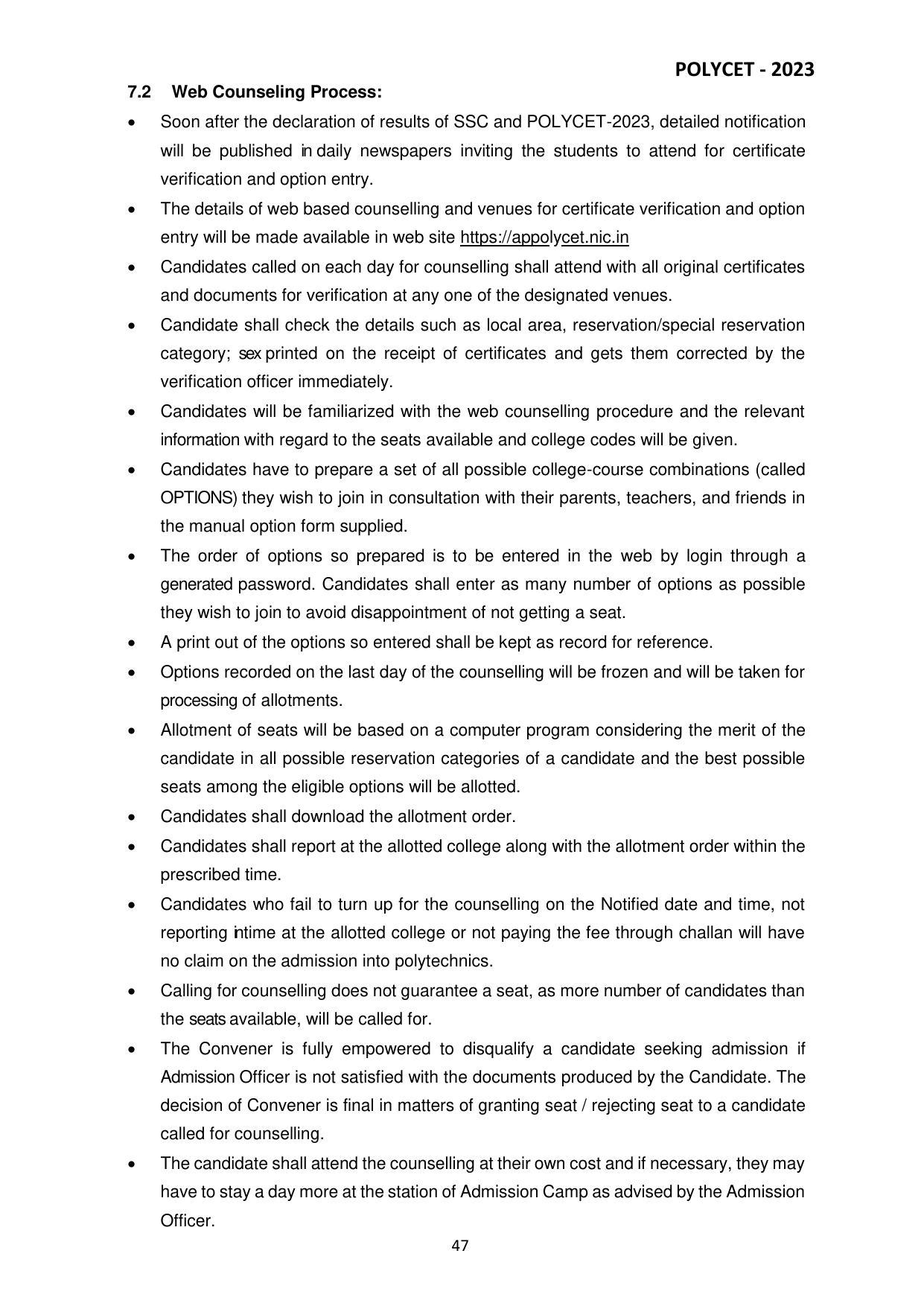 AP POLYCET 2023 - Page 49