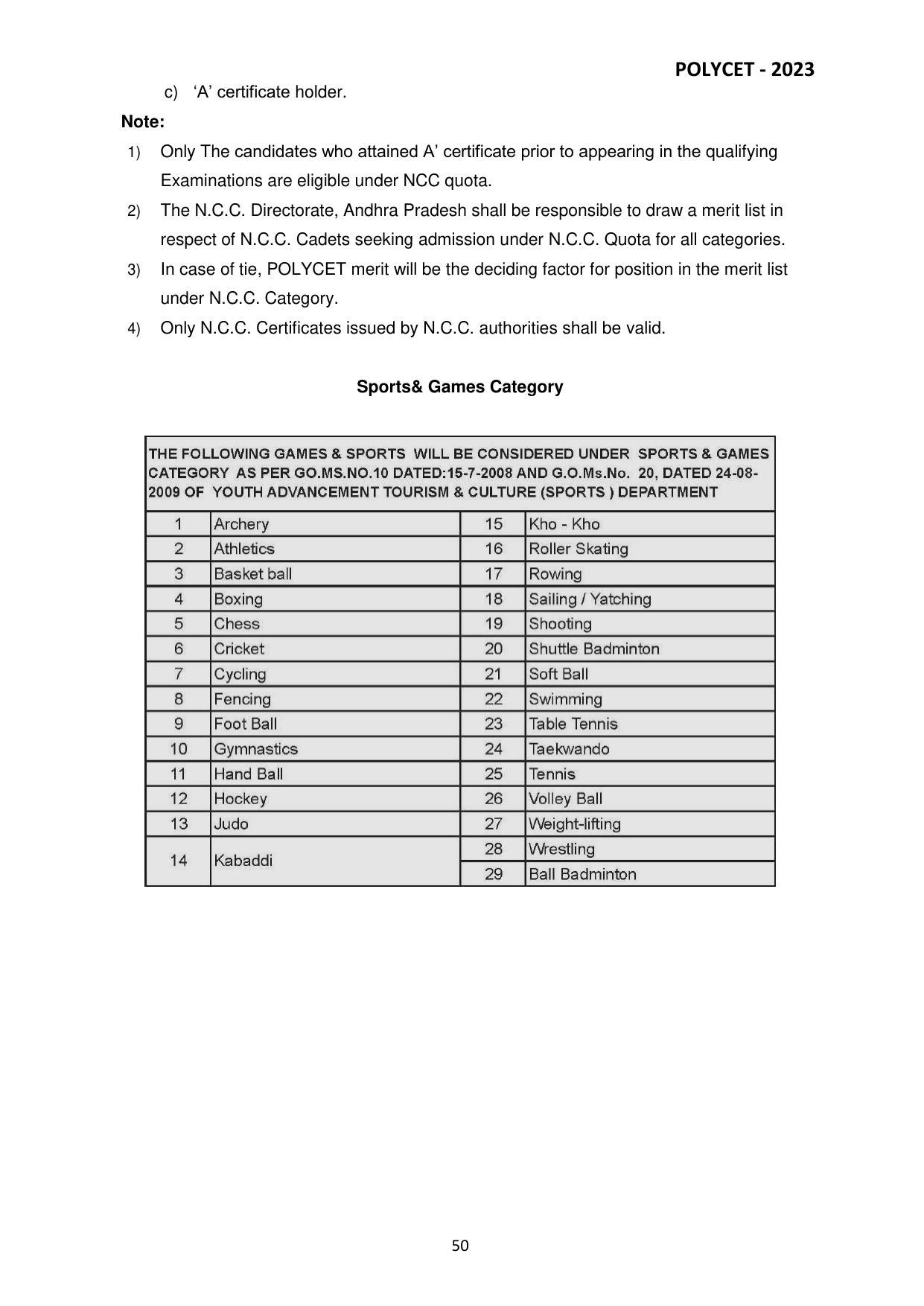 AP POLYCET 2023 - Page 52