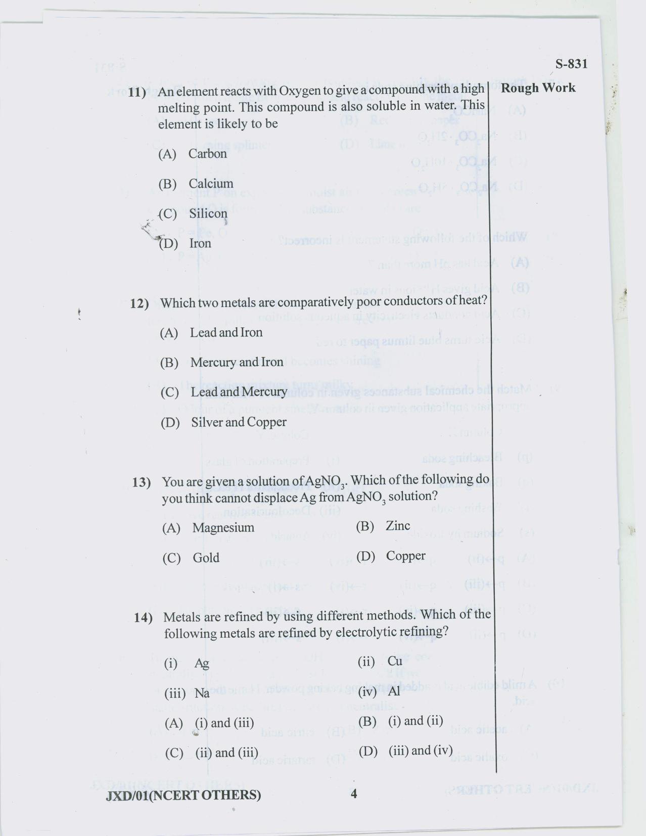 Gujarat Board Class 10th 11 ENGLISH NCERT OTHERS 2019 Question Paper - Page 4