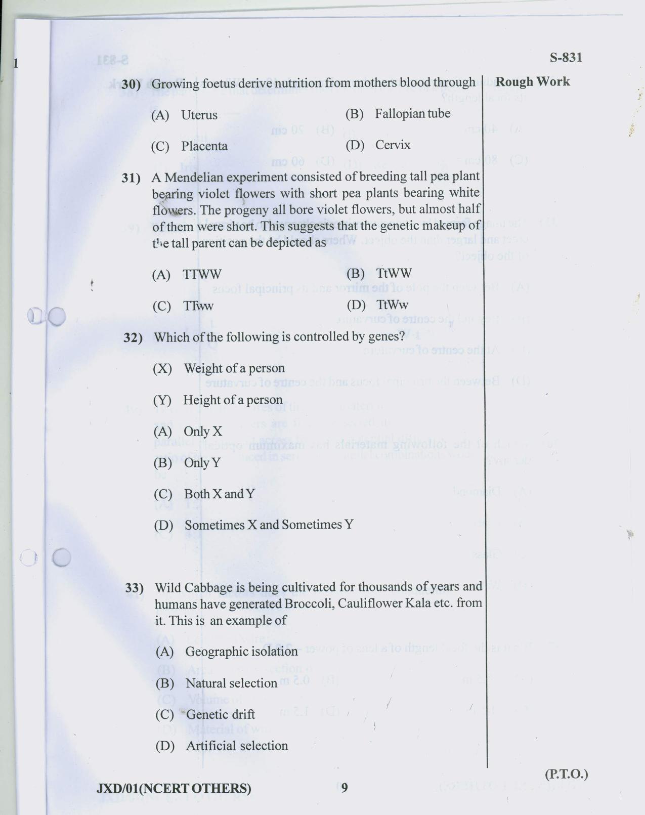 Gujarat Board Class 10th 11 ENGLISH NCERT OTHERS 2019 Question Paper - Page 9