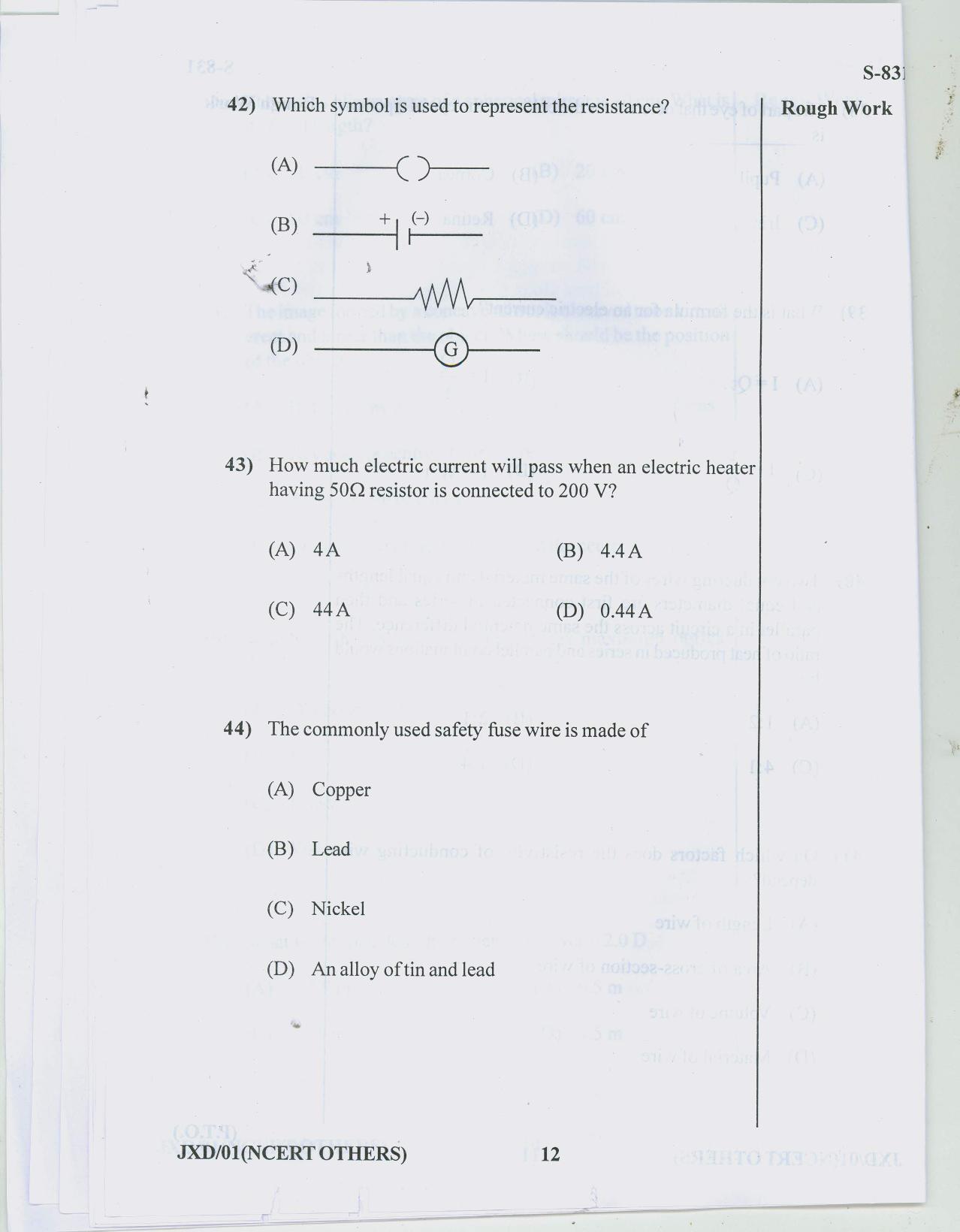 Gujarat Board Class 10th 11 ENGLISH NCERT OTHERS 2019 Question Paper - Page 12