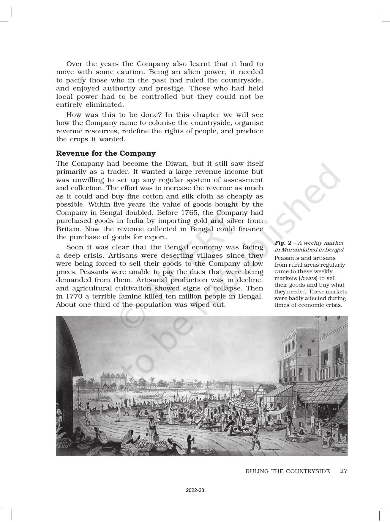 NCERT Book for Class 8 History Chapter 3 Ruling the Countryside - Page 2