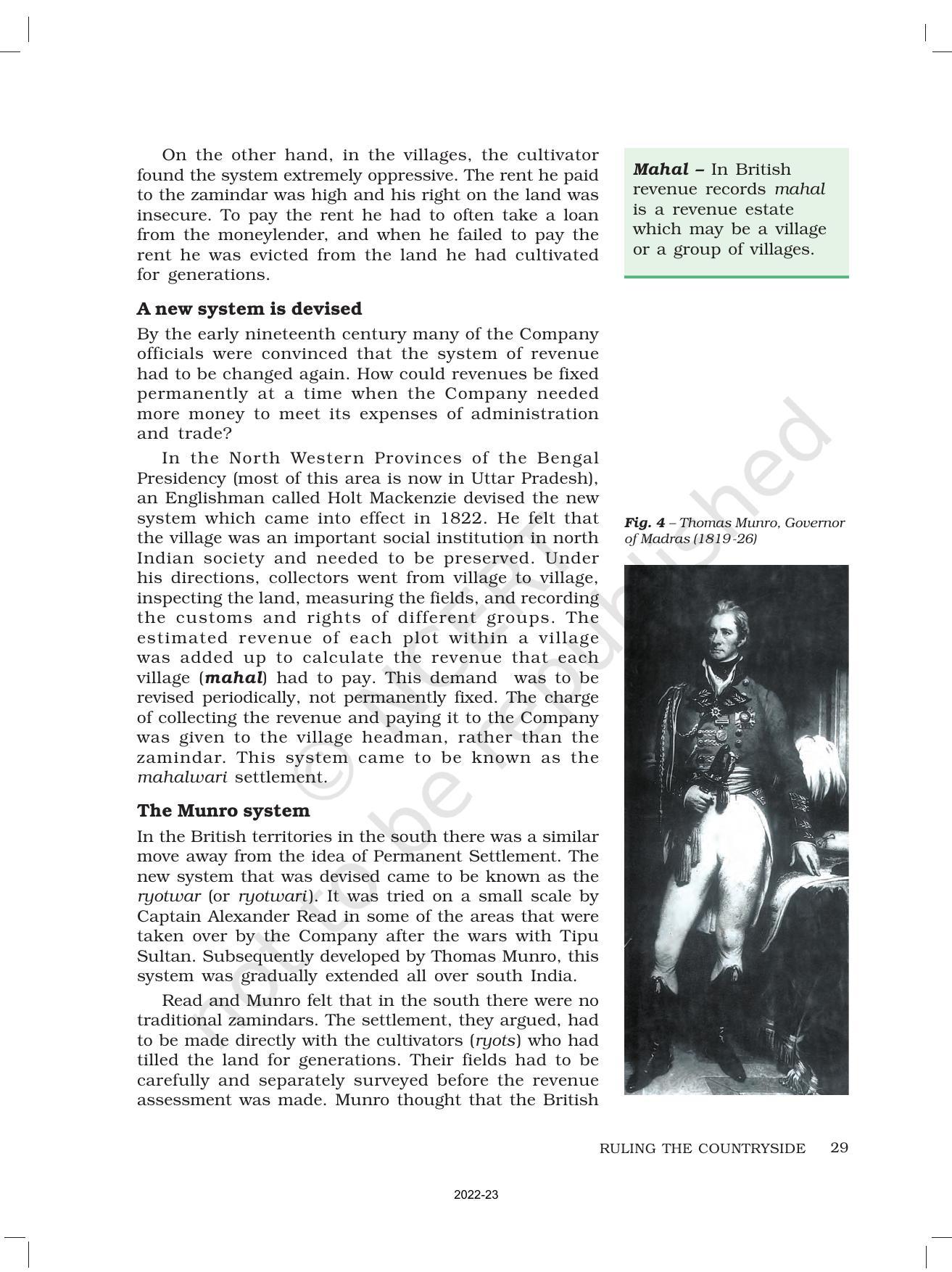 NCERT Book for Class 8 History Chapter 3 Ruling the Countryside - Page 4