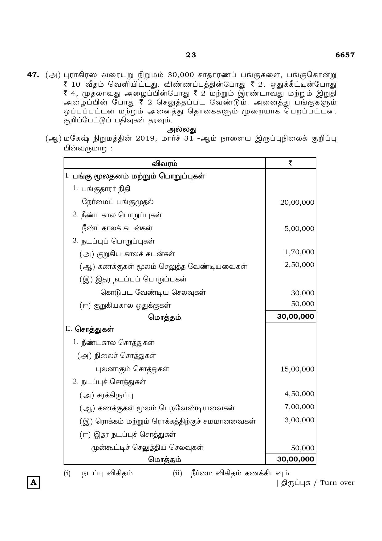 TN Class 12 2023 Question Papers (All Subjects) - Page 147