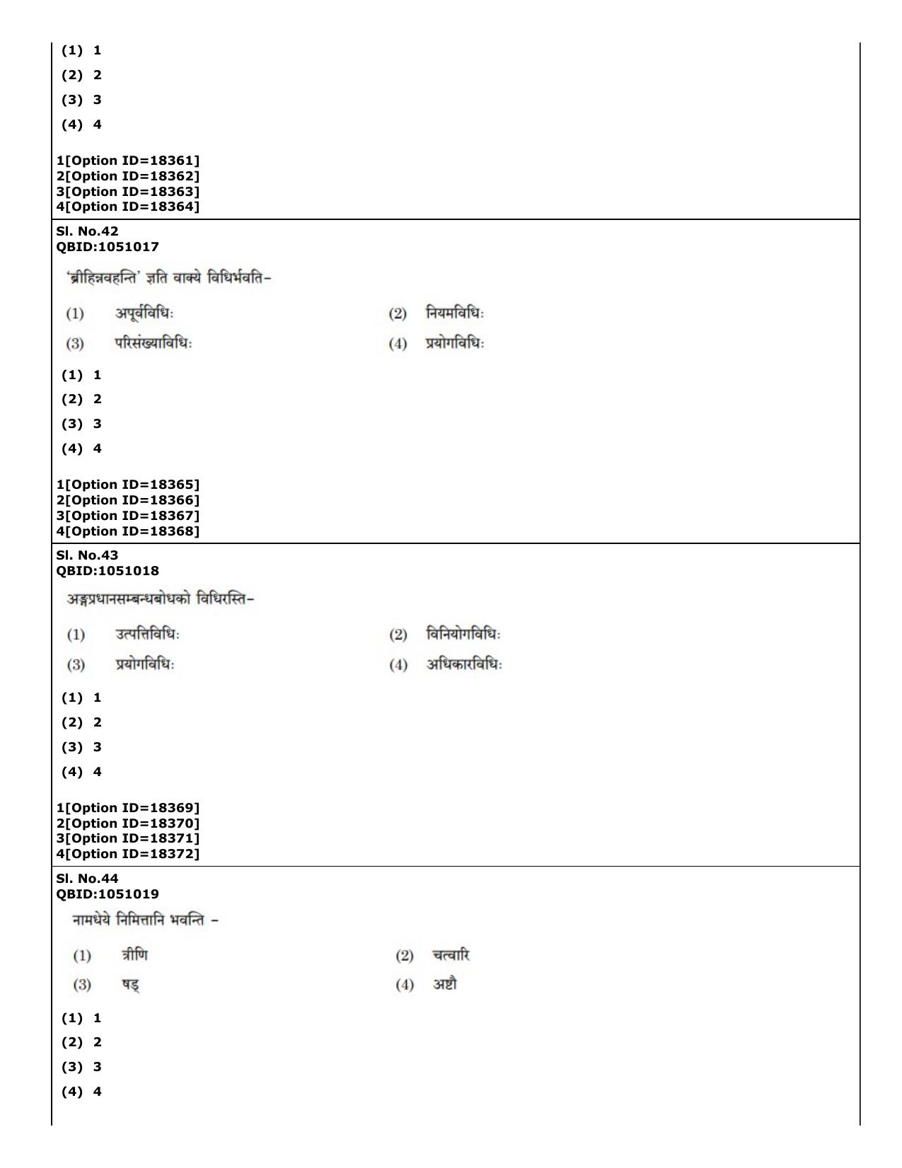 CUET (PG) 2022: PGQP-48 Vedanta, Nyaya etc (07-09-2022) Question Paper - Page 29