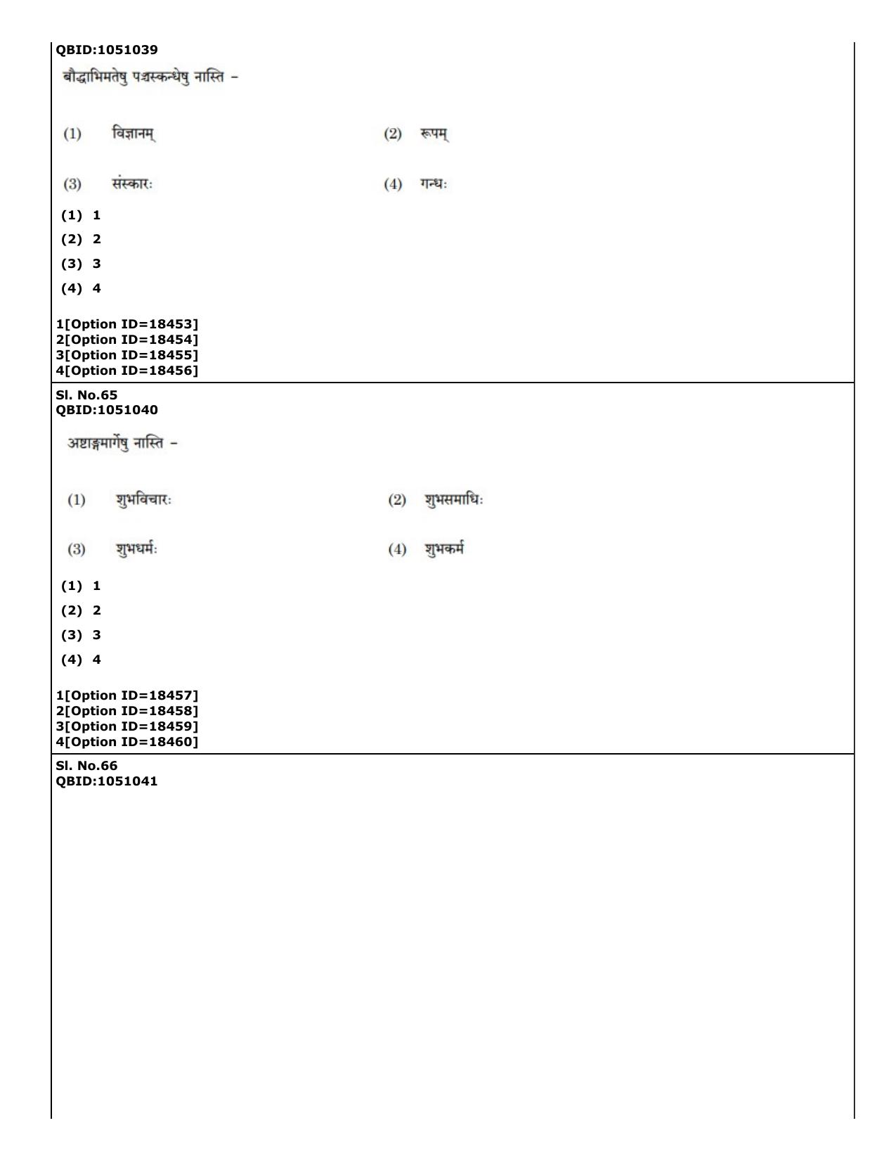 CUET (PG) 2022: PGQP-48 Vedanta, Nyaya etc (07-09-2022) Question Paper - Page 36