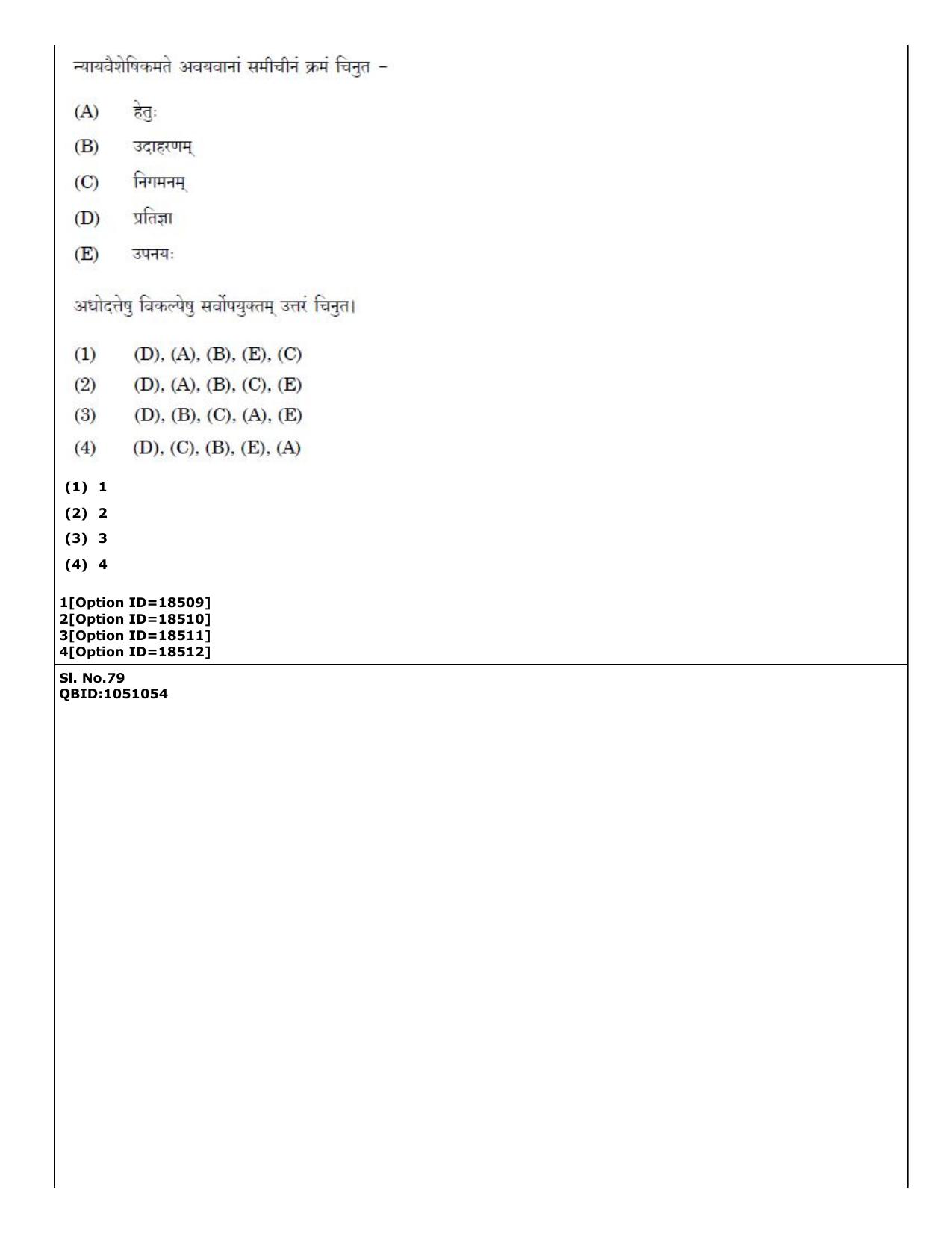 CUET (PG) 2022: PGQP-48 Vedanta, Nyaya etc (07-09-2022) Question Paper - Page 46