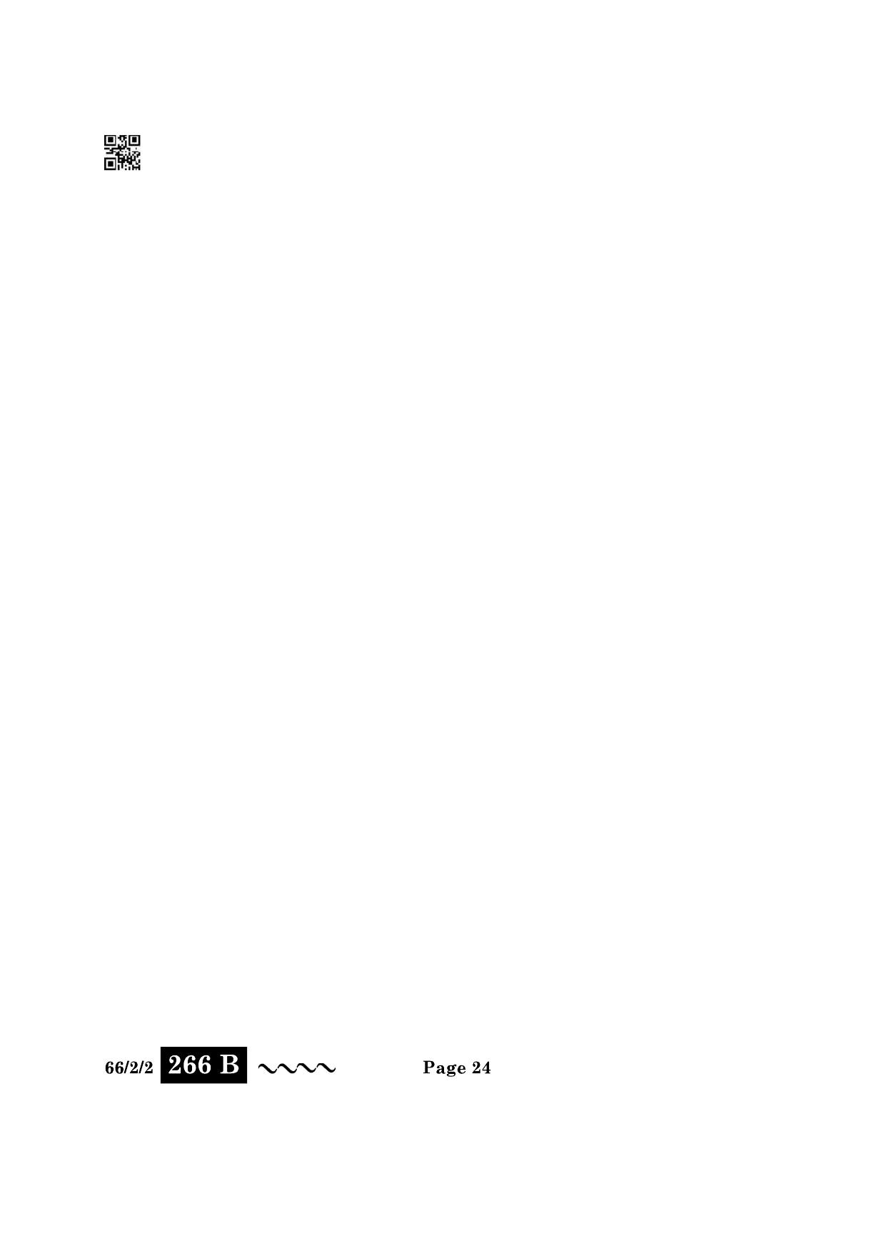CBSE Class 12 66-2-2 Business Studies 2023 Question Paper - Page 24