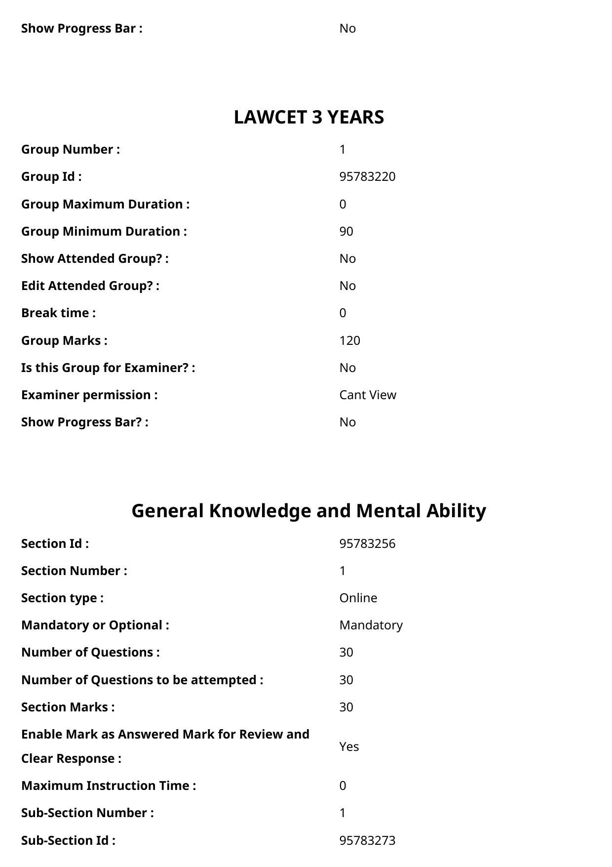 TS LAWCET 3 Year 2022 Shift 1 Question Paper with Answer Key - Page 2