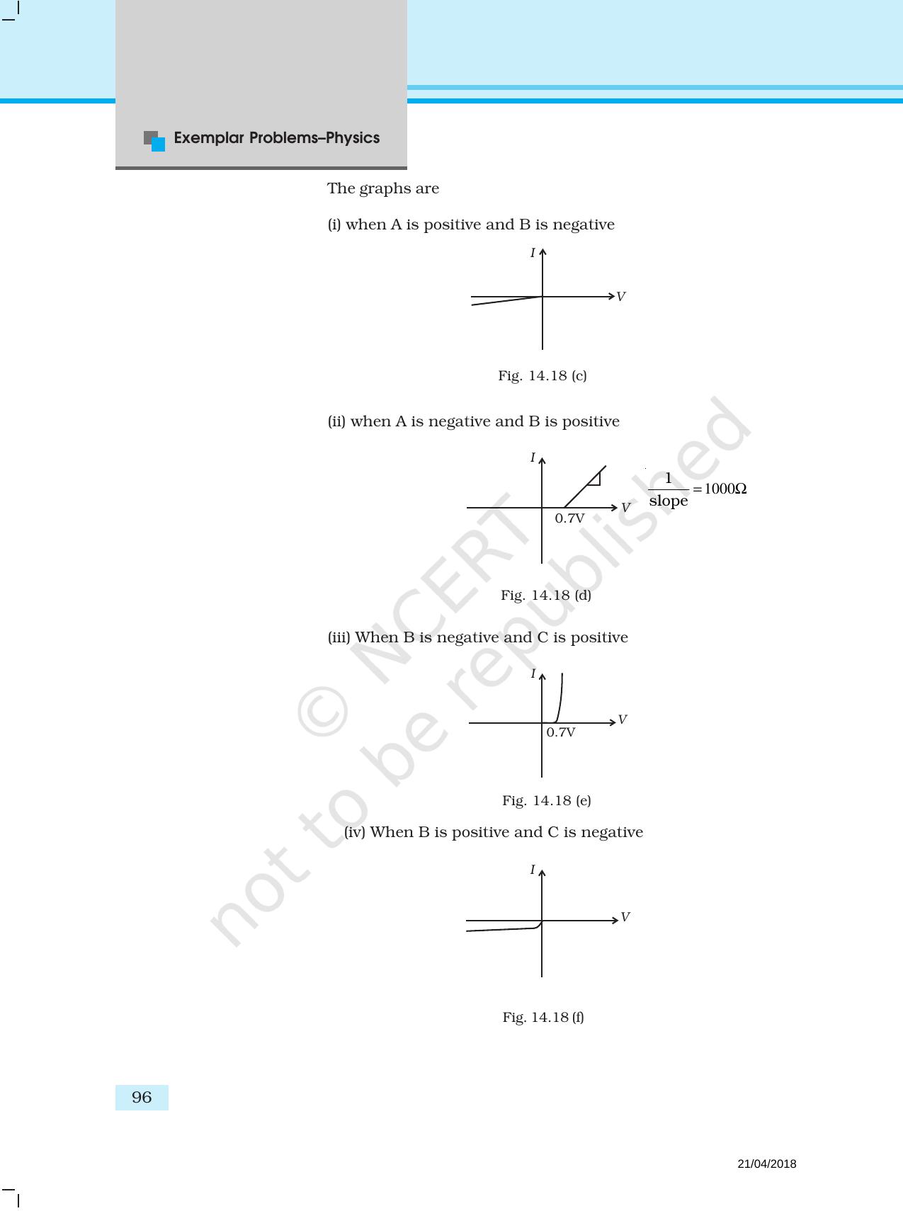 NCERT Exemplar Book for Class 12 Physics: Chapter 14 Semiconductor Electronics: Materials, Devices, and Simple Circuits - Page 10