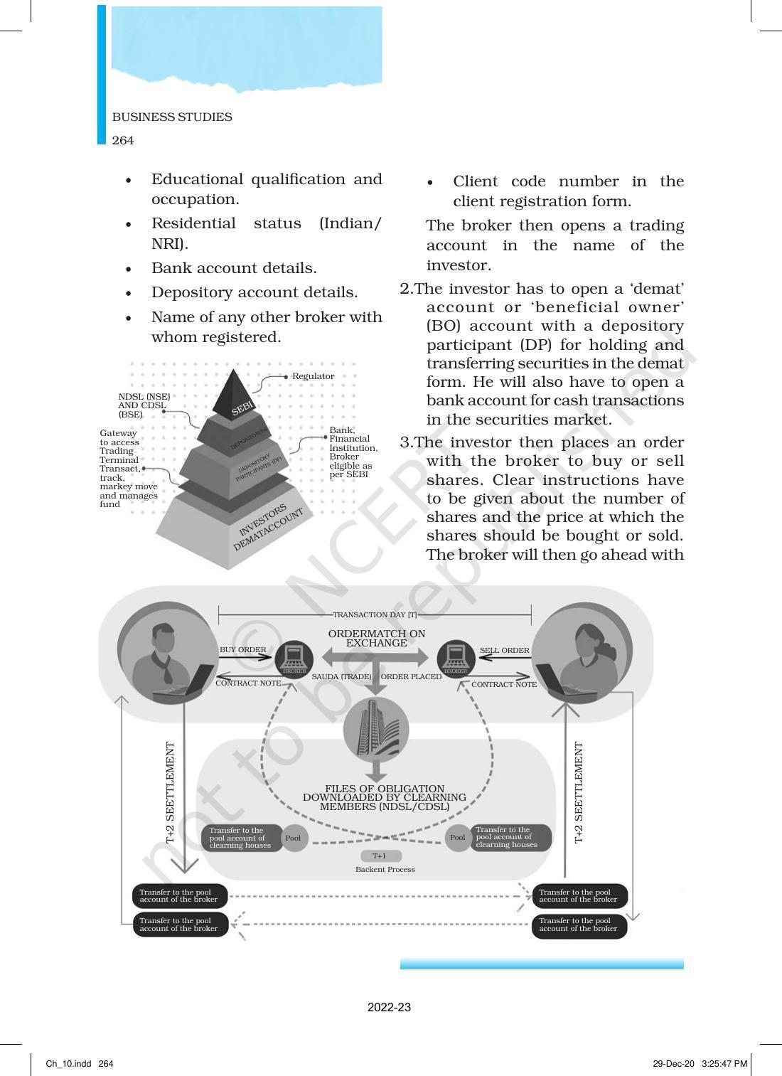 NCERT Book for Class 12 Business Studies Chapter 10 Financial Market - Page 13
