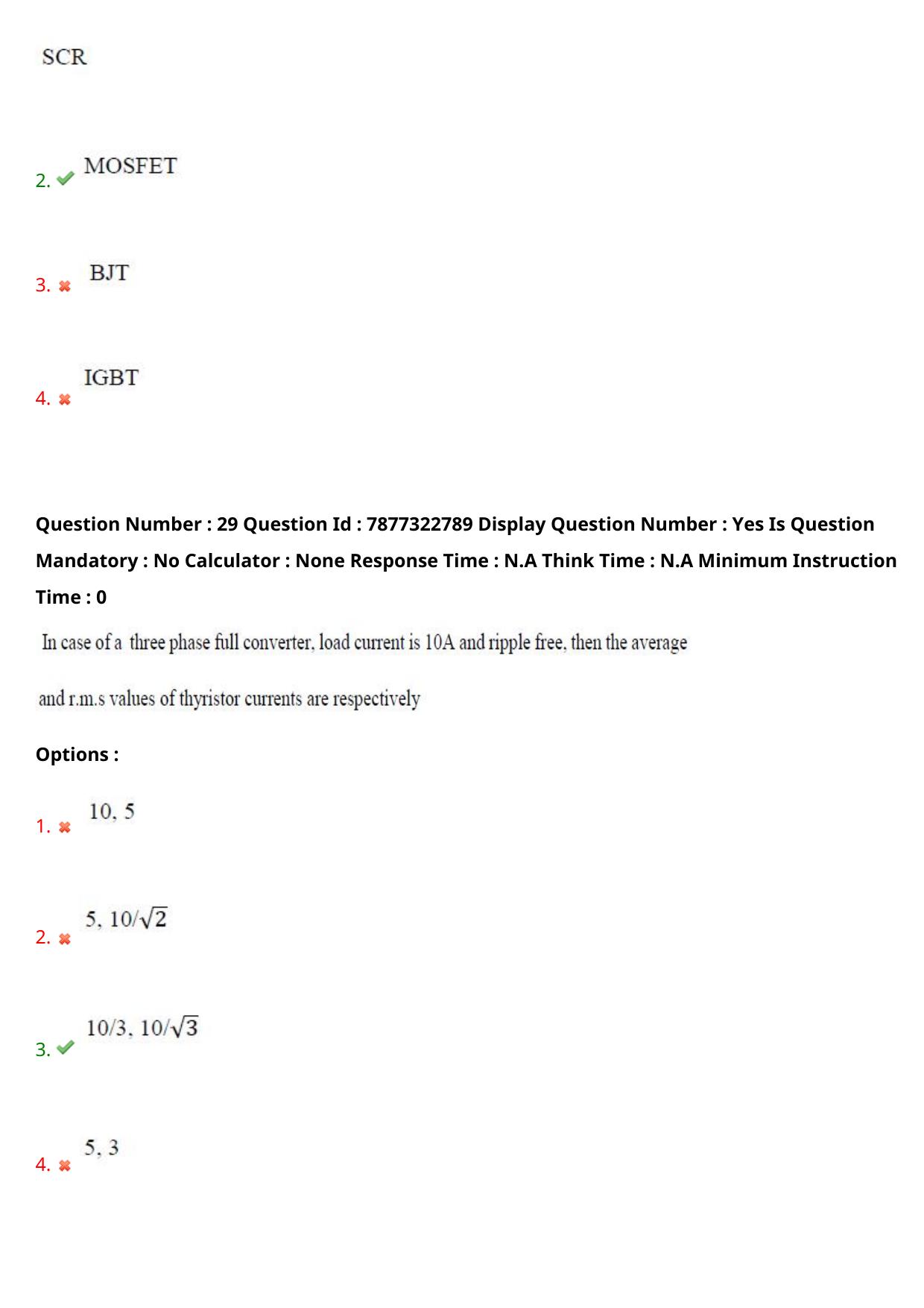 AP PGECET 2023 EE - ELECTRICAL ENGINEERING Question Paper with Preliminary Key - Page 21
