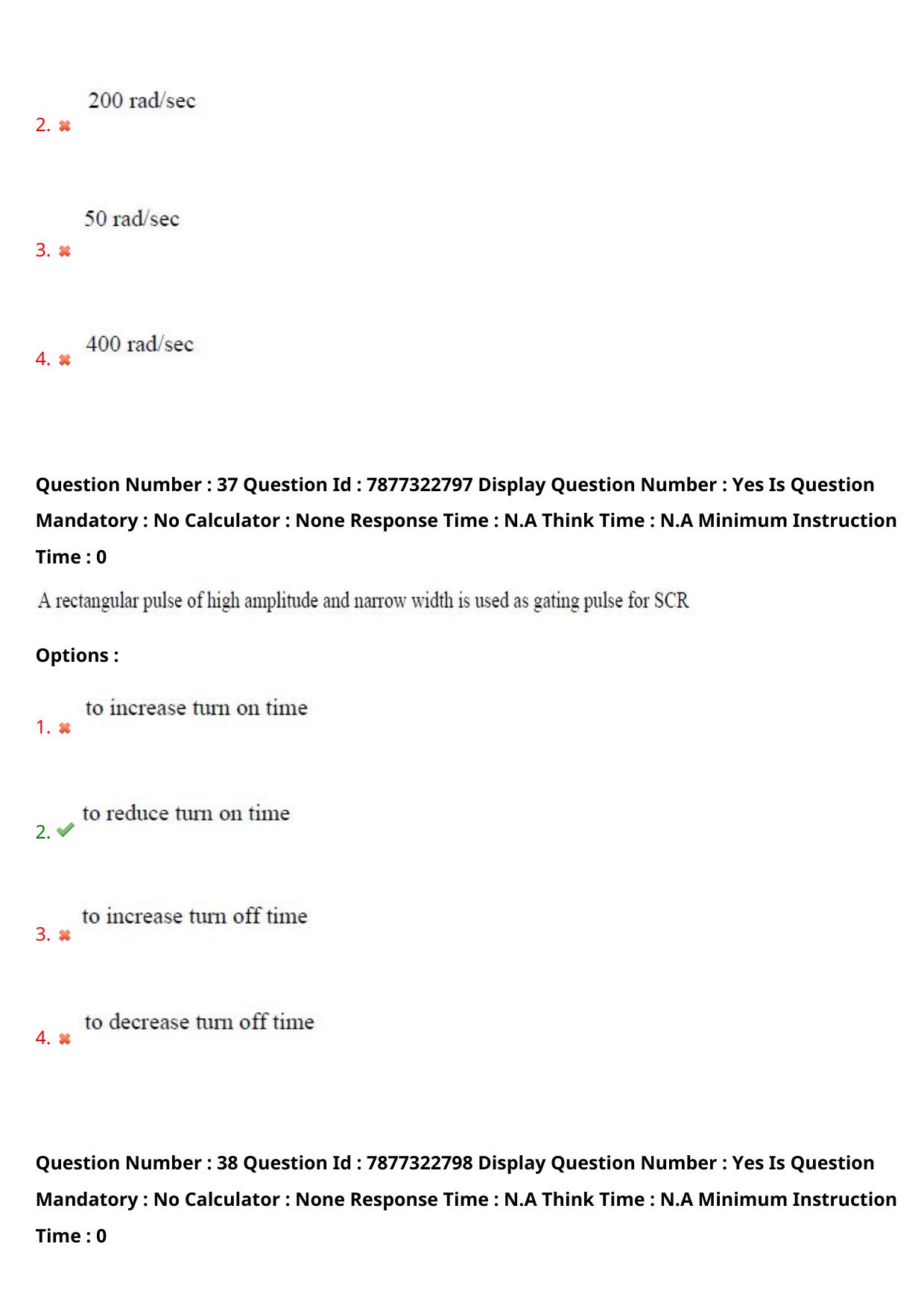 AP PGECET 2023 EE - ELECTRICAL ENGINEERING Question Paper with Preliminary Key - Page 26