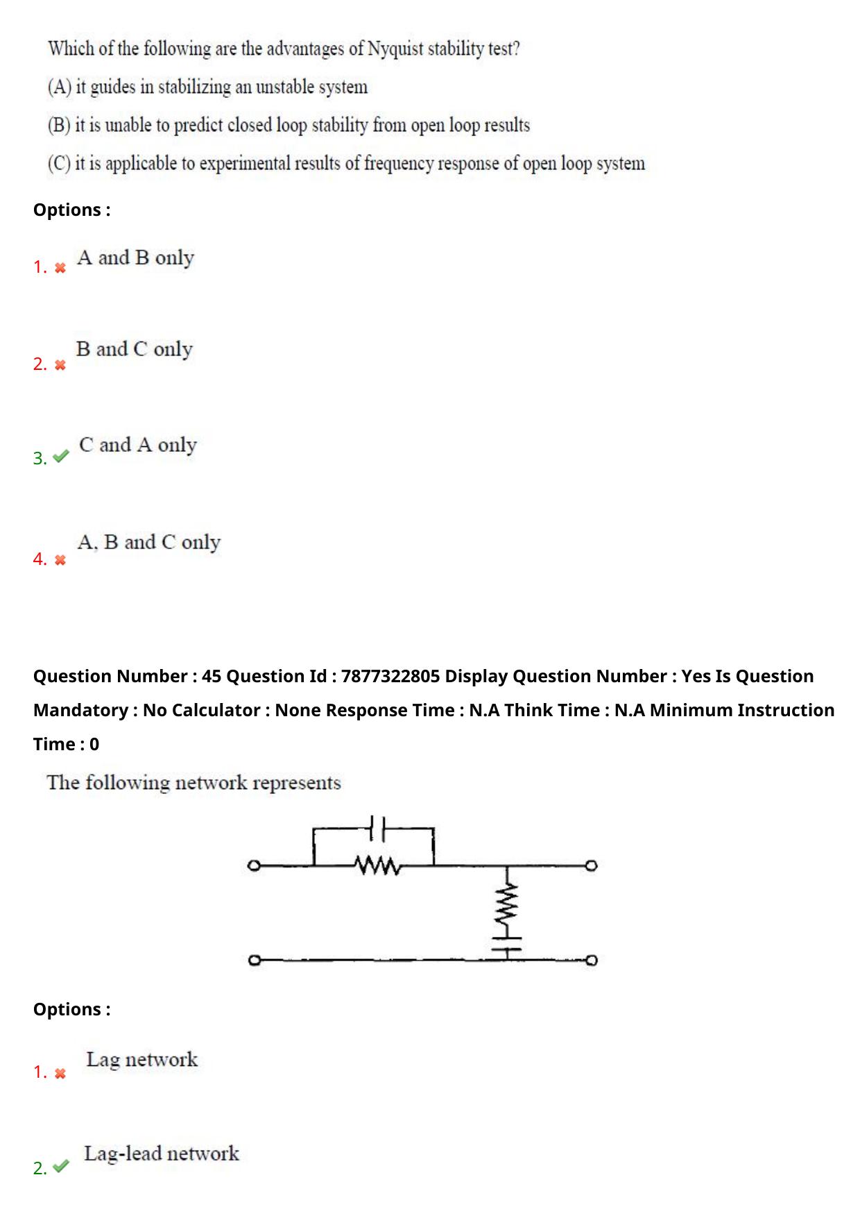 AP PGECET 2023 EE - ELECTRICAL ENGINEERING Question Paper with Preliminary Key - Page 31