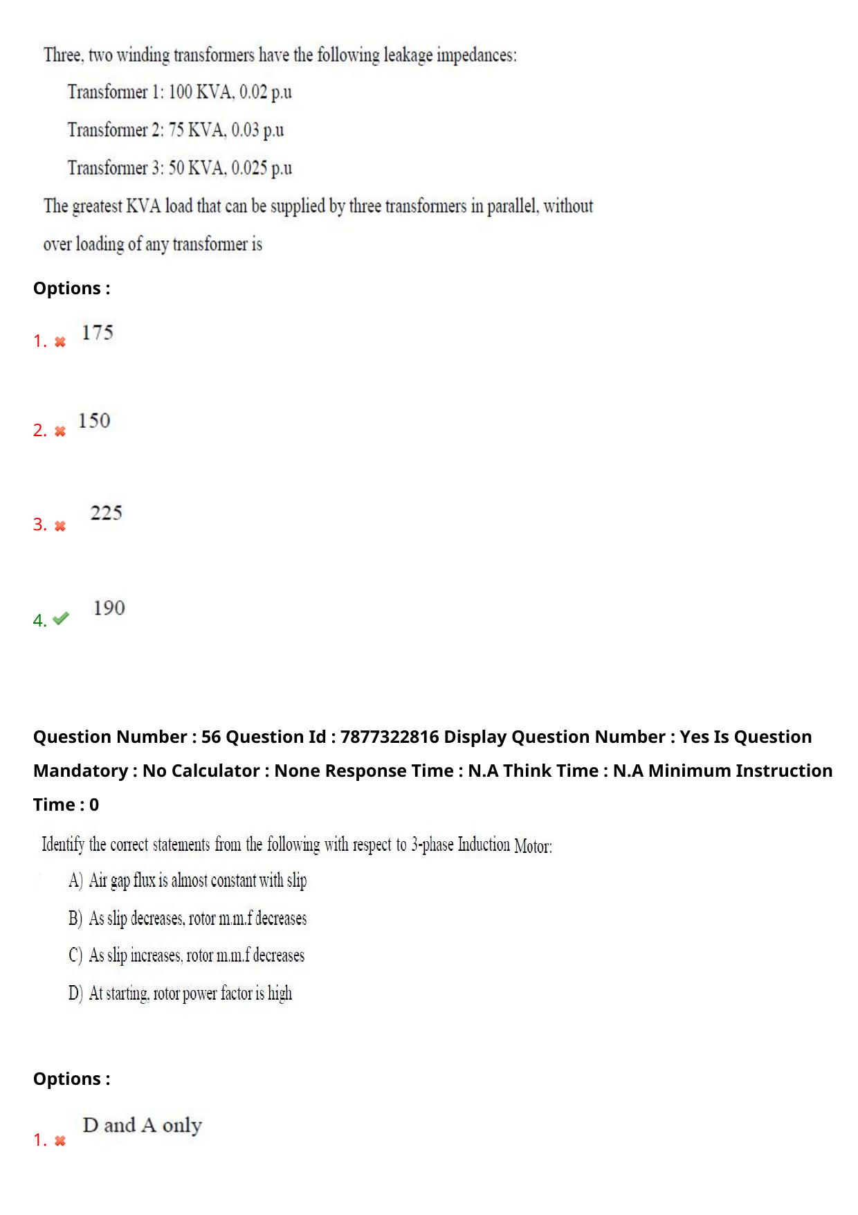 AP PGECET 2023 EE - ELECTRICAL ENGINEERING Question Paper with Preliminary Key - Page 39