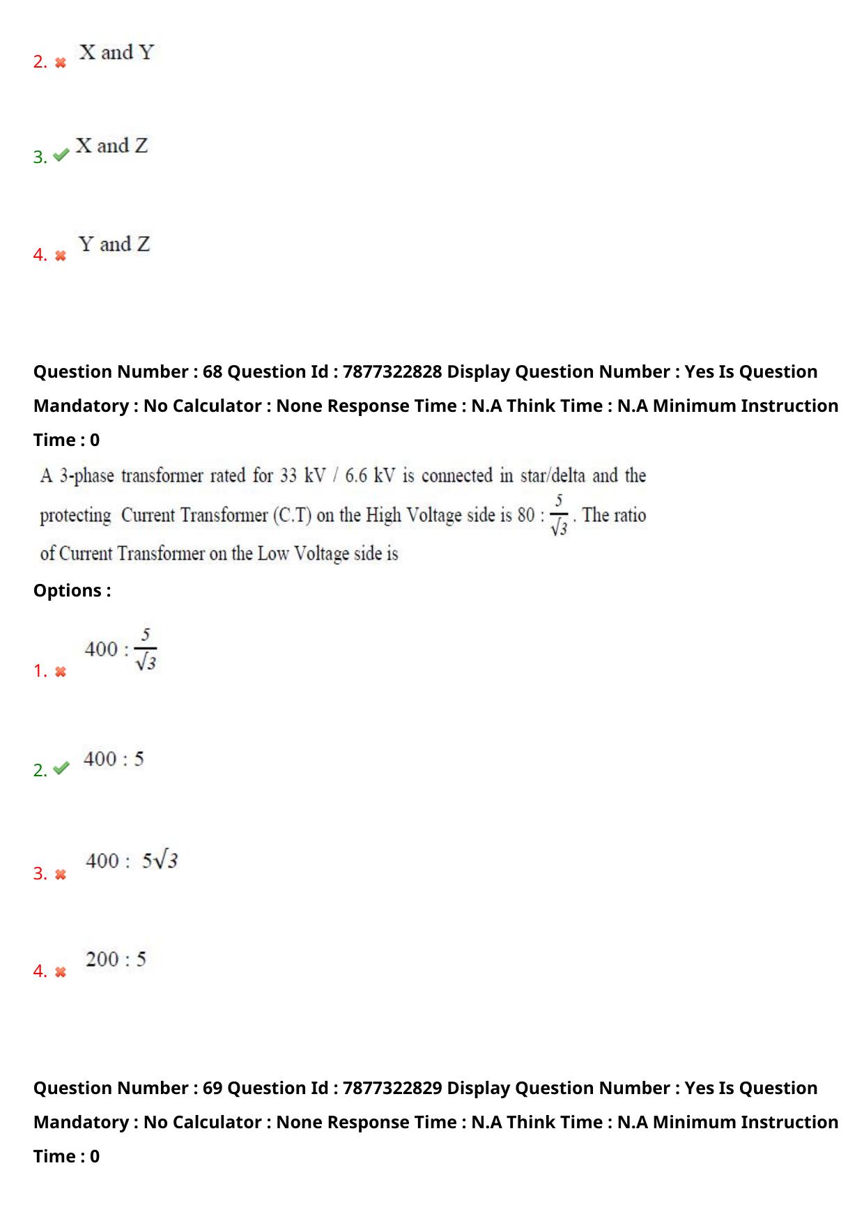 AP PGECET 2023 EE - ELECTRICAL ENGINEERING Question Paper with Preliminary Key - Page 47