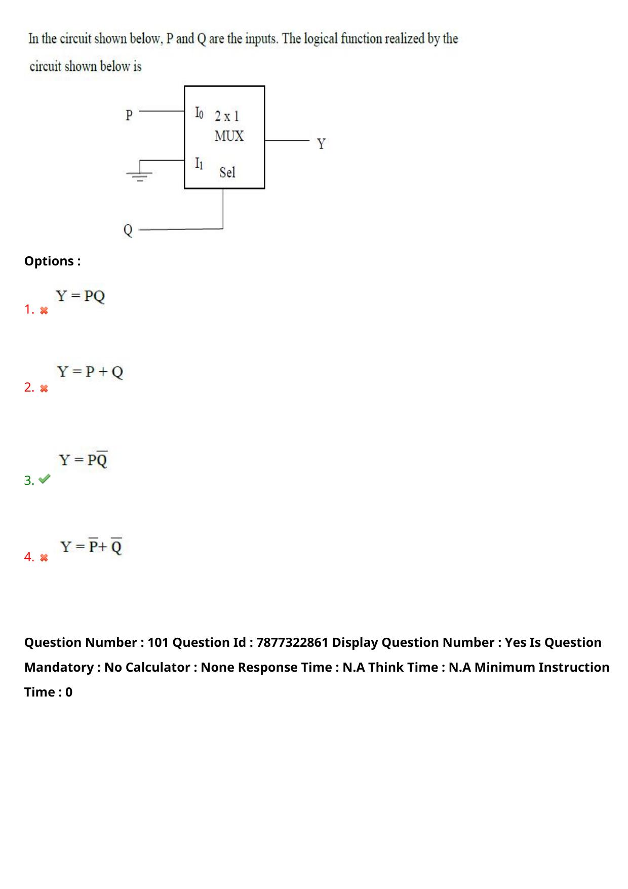 AP PGECET 2023 EE - ELECTRICAL ENGINEERING Question Paper with Preliminary Key - Page 70