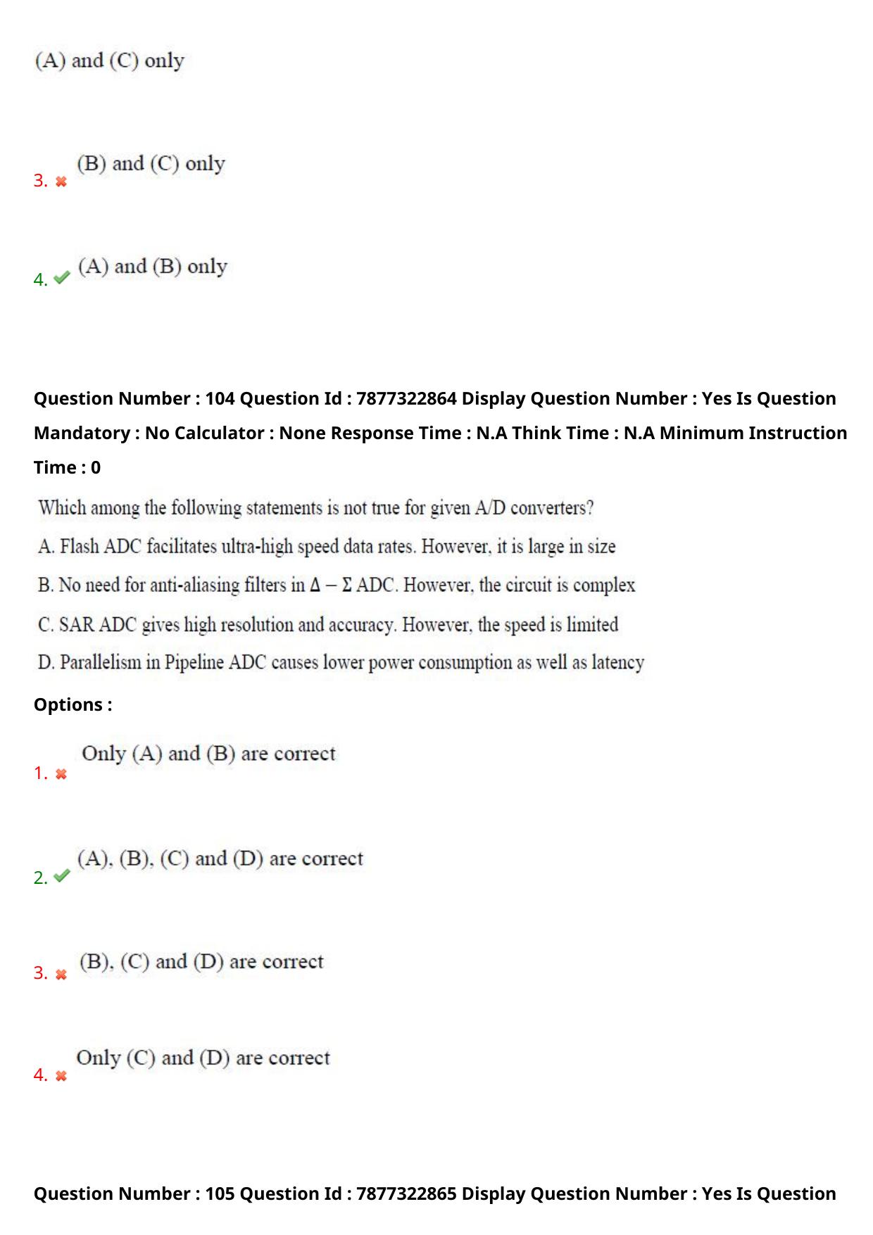 AP PGECET 2023 EE - ELECTRICAL ENGINEERING Question Paper with Preliminary Key - Page 73