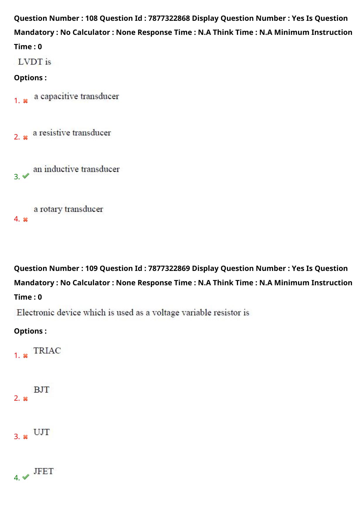 AP PGECET 2023 EE - ELECTRICAL ENGINEERING Question Paper with Preliminary Key - Page 76