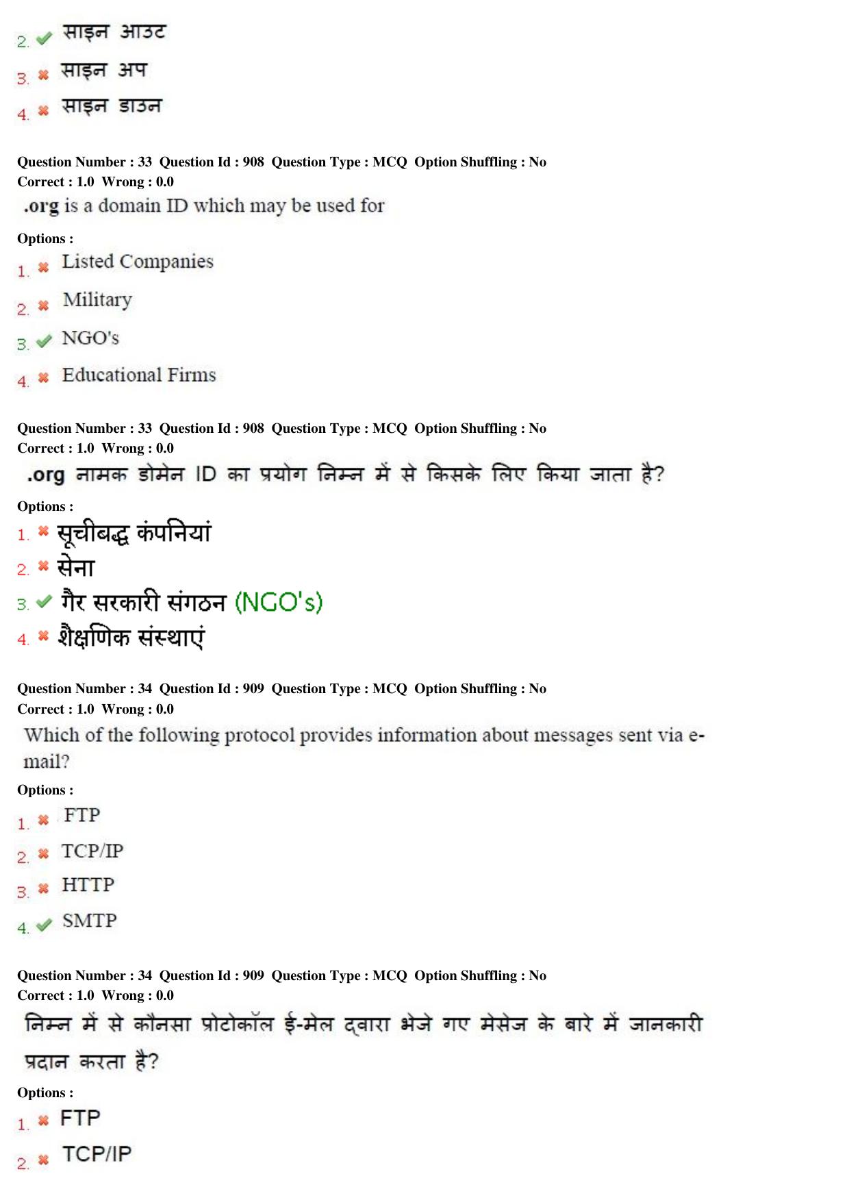 MP CPCT 11th Sept 2015 CPCT Question Paper Shift 2 - Page 17