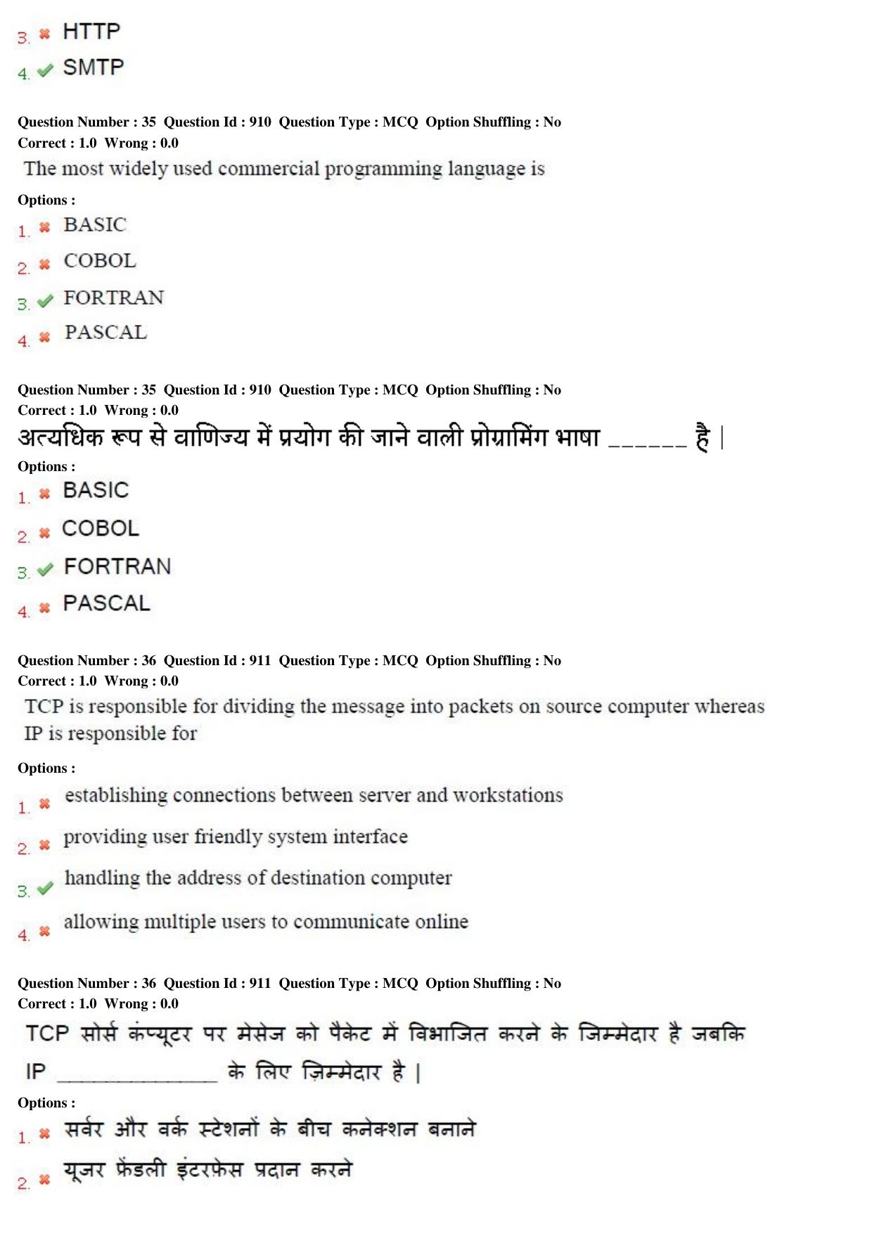 MP CPCT 11th Sept 2015 CPCT Question Paper Shift 2 - Page 18