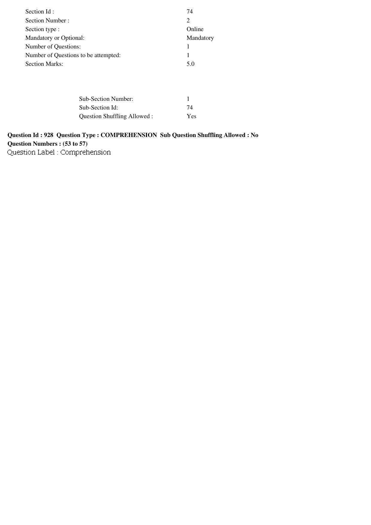 MP CPCT 11th Sept 2015 CPCT Question Paper Shift 2 - Page 27