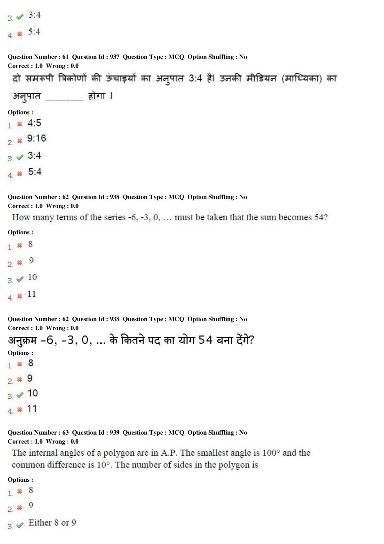 MP CPCT 11th Sept 2015 CPCT Question Paper Shift 2 - Page 34