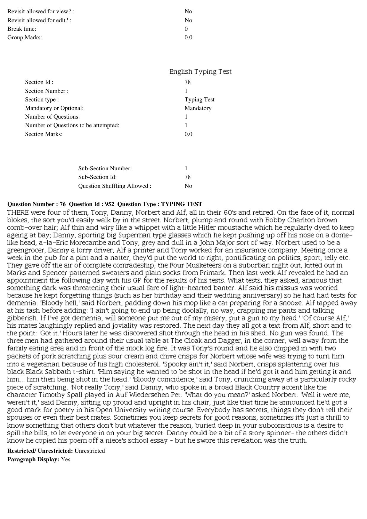 MP CPCT 11th Sept 2015 CPCT Question Paper Shift 2 - Page 44
