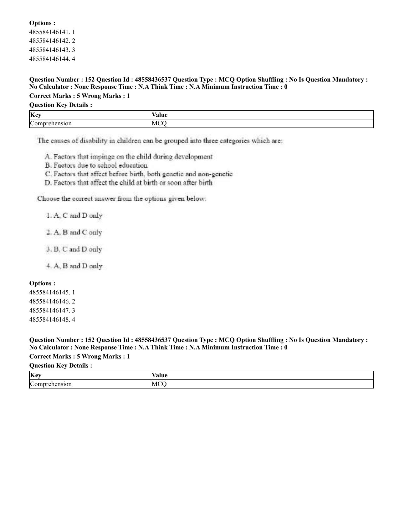 CUET 2023 English Gujarati Shift 3 Question Papers - 22 June 2023 - Page 180