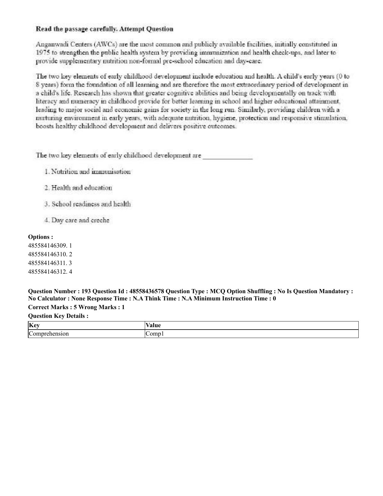 CUET 2023 English Gujarati Shift 3 Question Papers - 22 June 2023 - Page 227