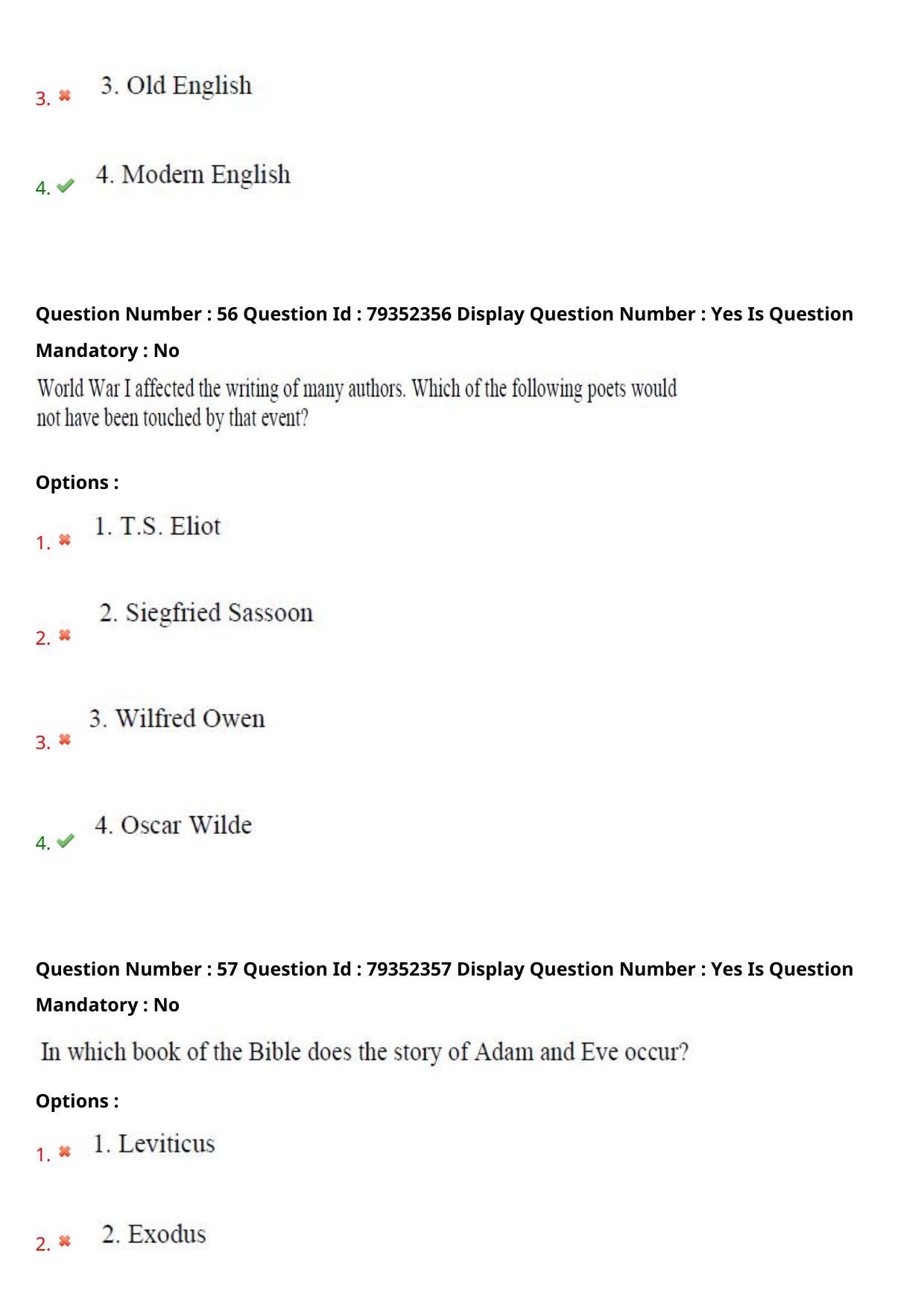 AP PGCET 2021 English Question Paper with Answer Key - Page 33