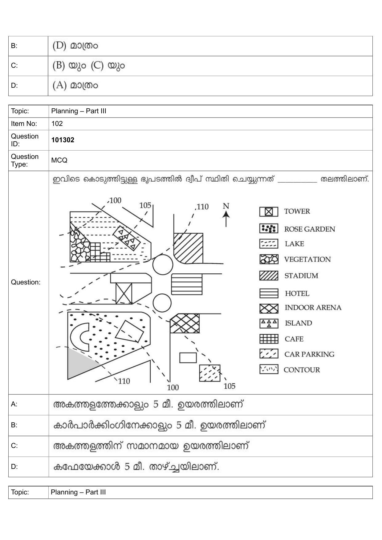 JEE Mains 2022: B Planning Malayalam (Shift 1) 30-07-2022 Question Paper - Page 66