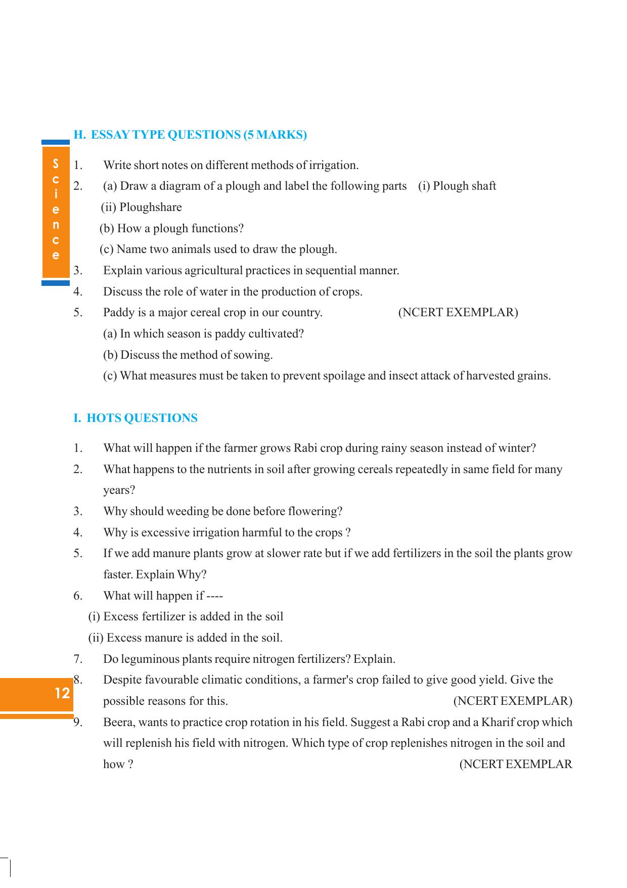 Tripura Board Class 8 Science English Version Workbooks - Page 12