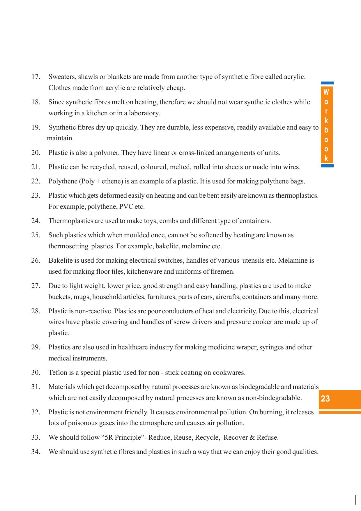 Tripura Board Class 8 Science English Version Workbooks - Page 23