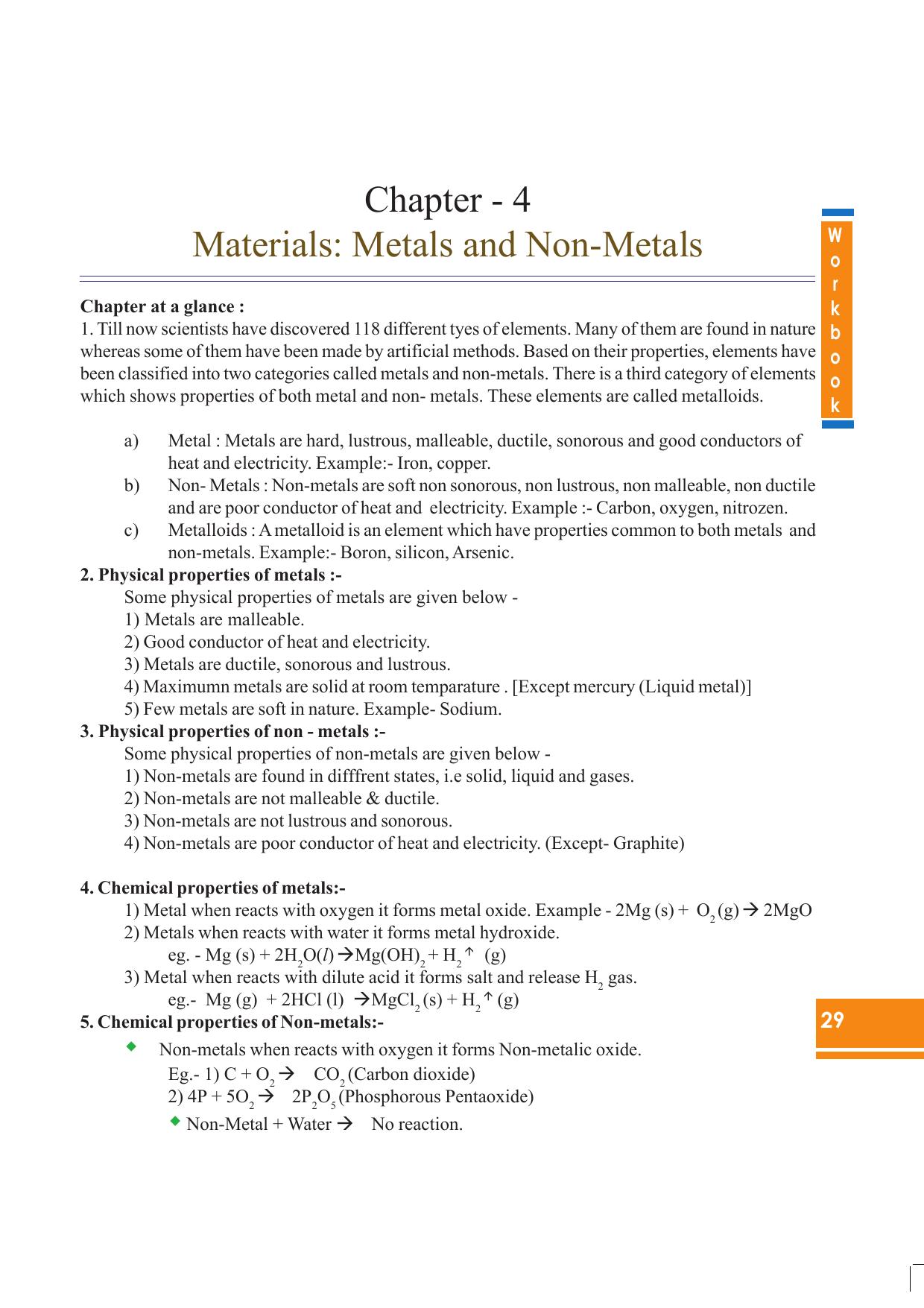 Tripura Board Class 8 Science English Version Workbooks - Page 29
