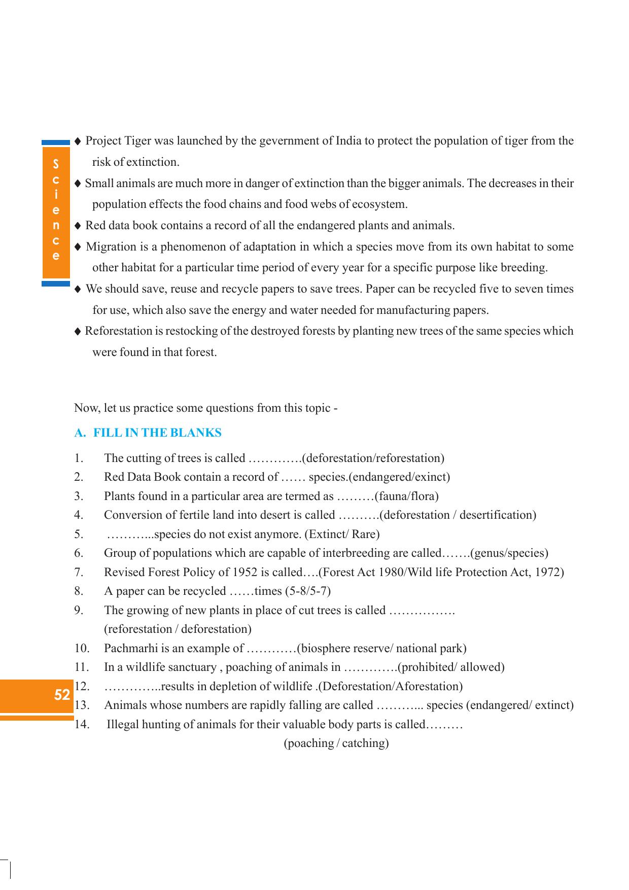 Tripura Board Class 8 Science English Version Workbooks - Page 52