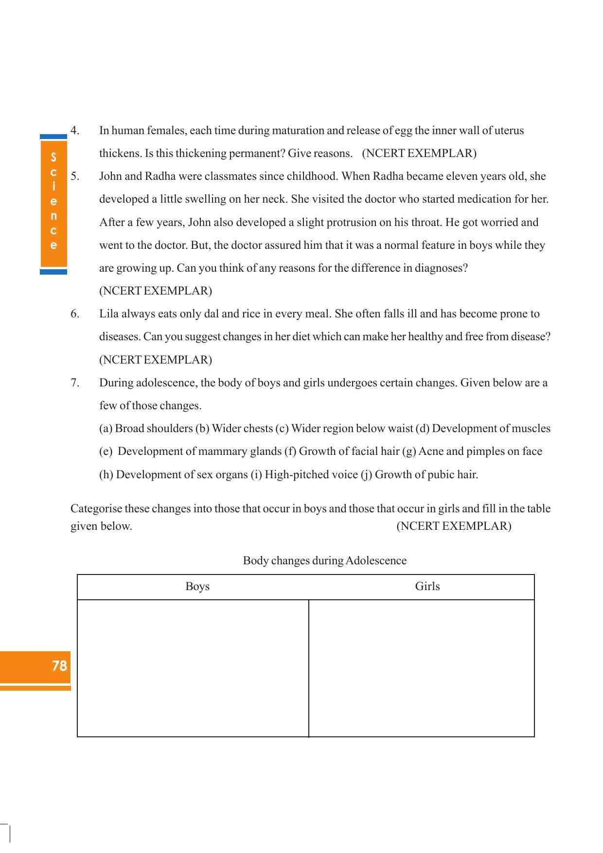 Tripura Board Class 8 Science English Version Workbooks - Page 78