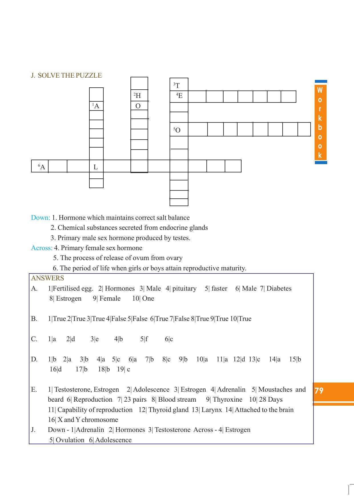 Tripura Board Class 8 Science English Version Workbooks - Page 79