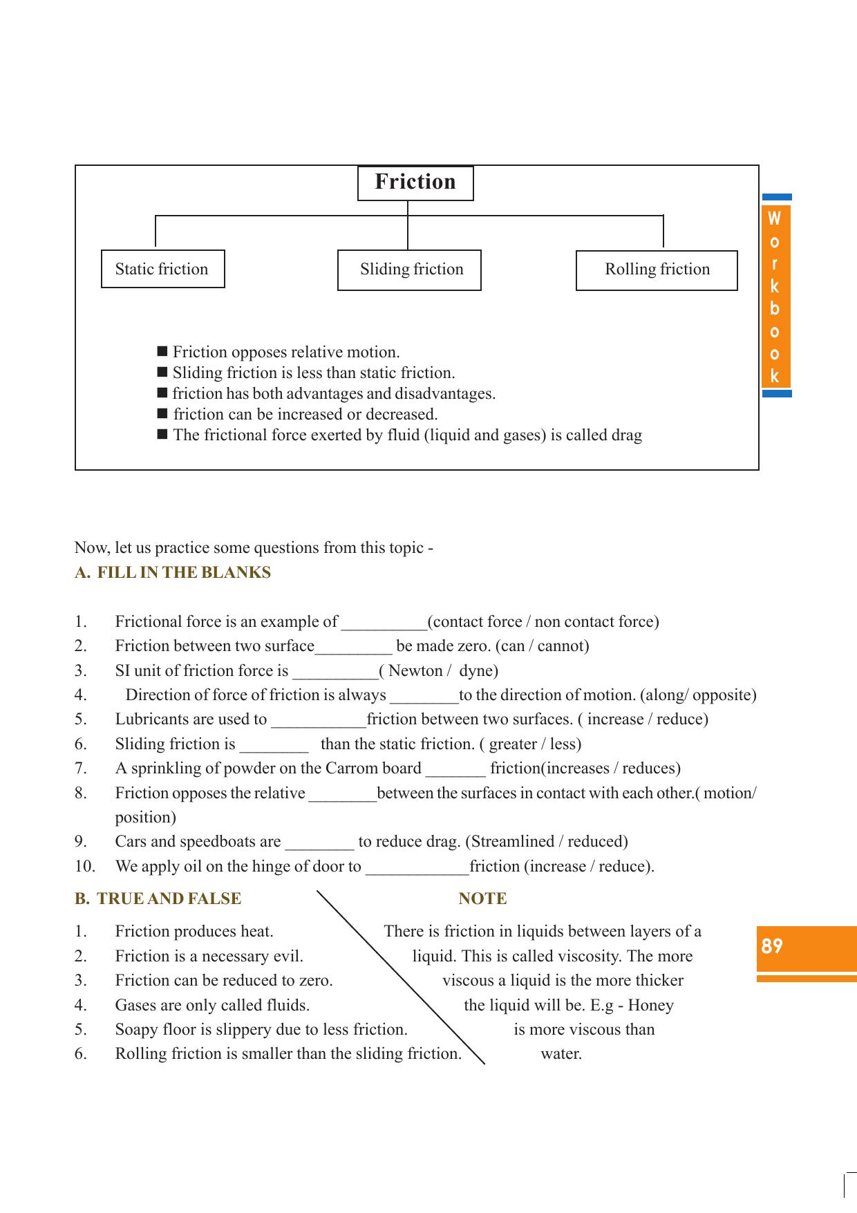 Tripura Board Class 8 Science English Version Workbooks - Page 89