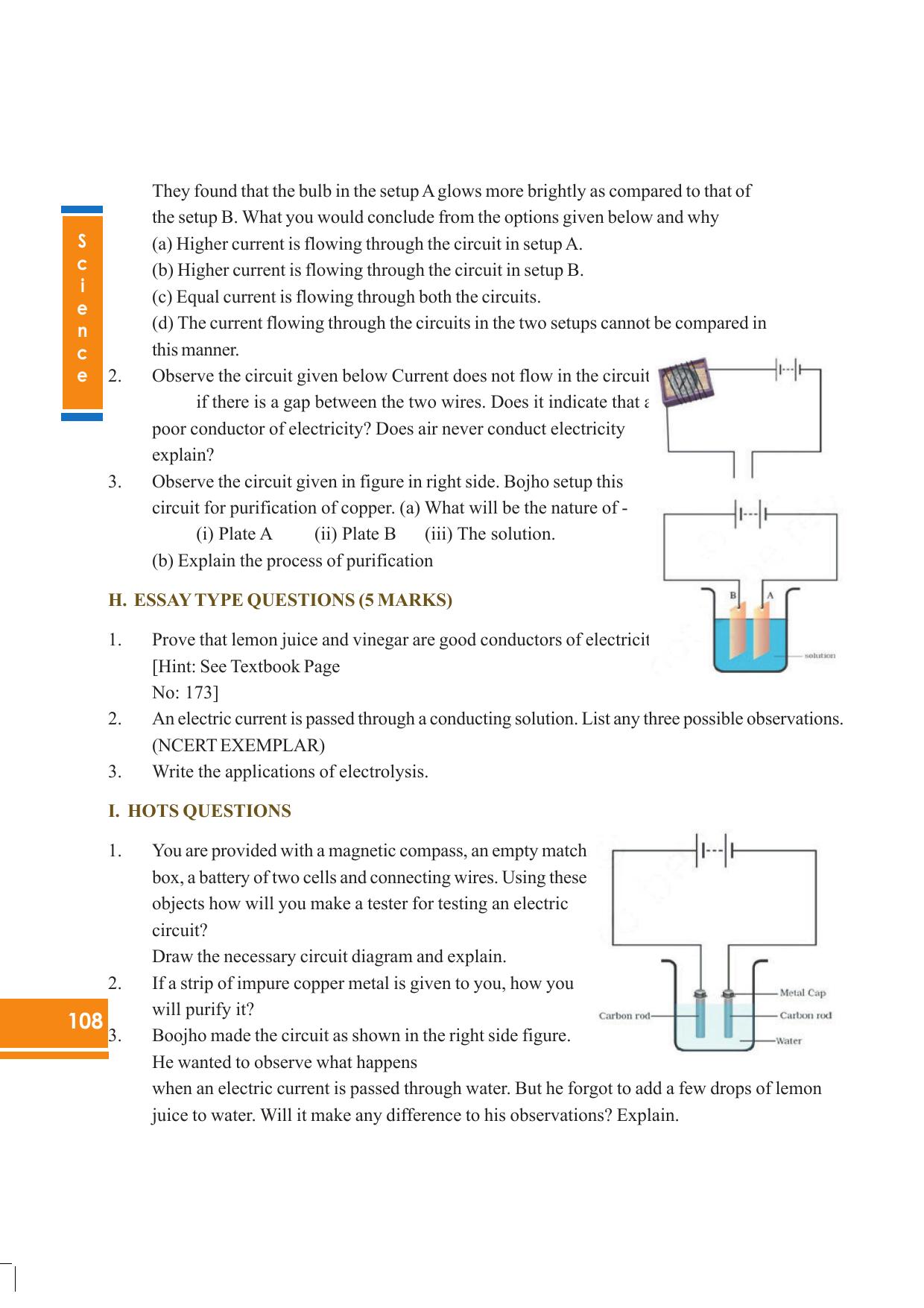 Tripura Board Class 8 Science English Version Workbooks - Page 108