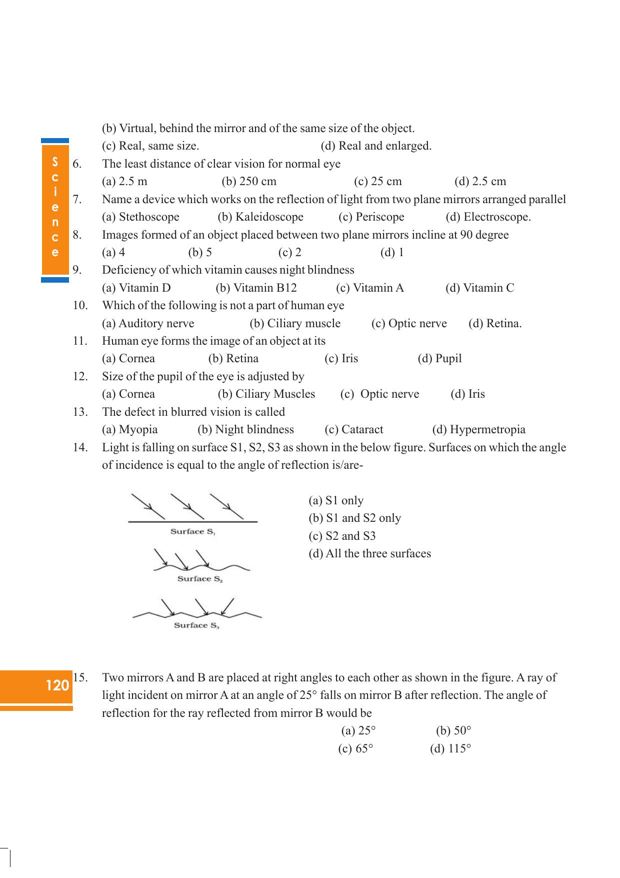 Tripura Board Class 8 Science English Version Workbooks - Page 120