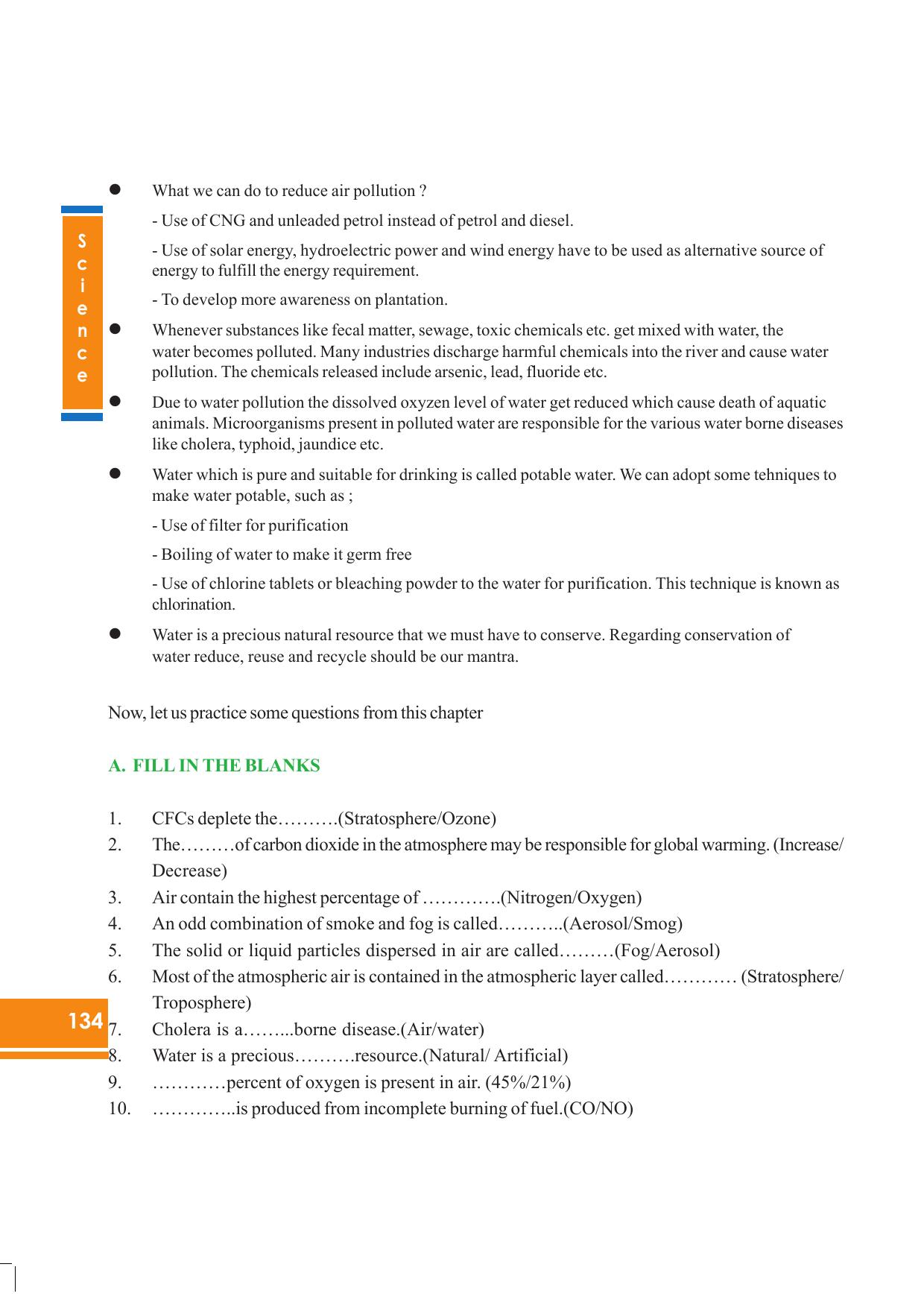 Tripura Board Class 8 Science English Version Workbooks - Page 134