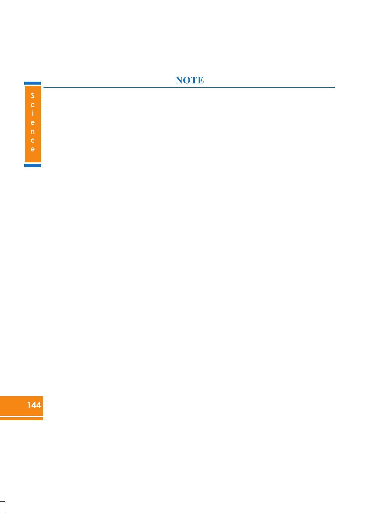 Tripura Board Class 8 Science English Version Workbooks - Page 144