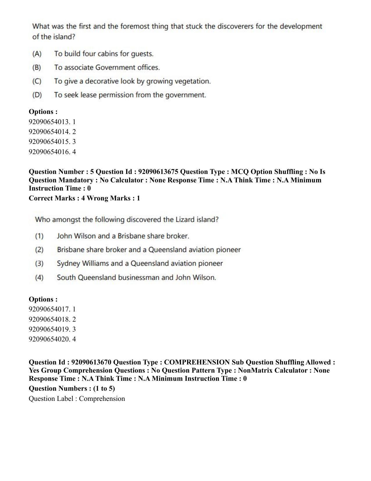CUET PG 2023: ACQP25 – Vyakaran (BHU)(Eng)-Shift 2 (12-06-2023) Question Paper - Page 4