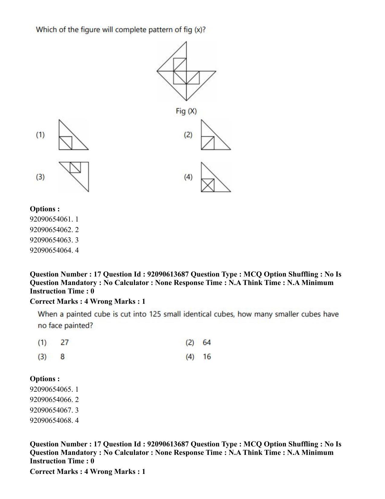 CUET PG 2023: ACQP25 – Vyakaran (BHU)(Eng)-Shift 2 (12-06-2023) Question Paper - Page 27