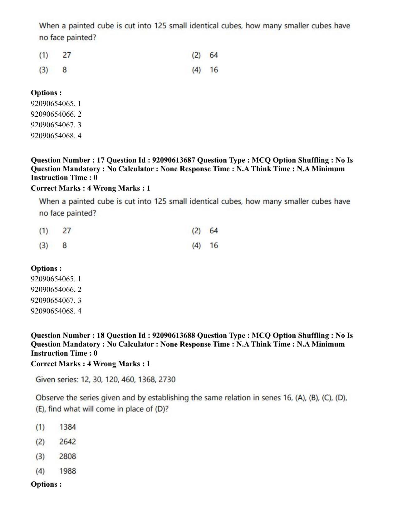 CUET PG 2023: ACQP25 – Vyakaran (BHU)(Eng)-Shift 2 (12-06-2023) Question Paper - Page 28