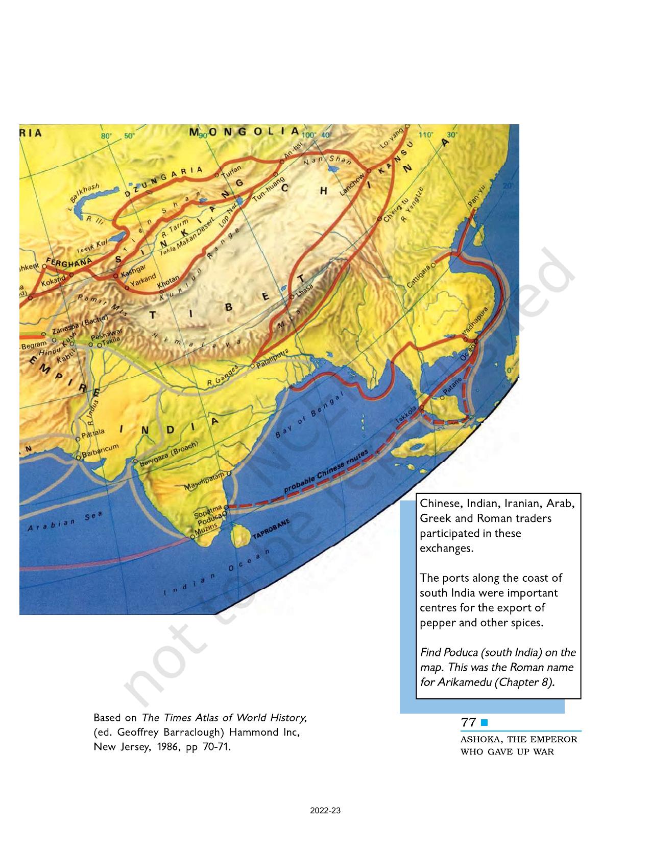 NCERT Book for Class 6 Social Science(History) : Chapter 7-Ashoka, The Emperor who Gave up War - Page 11