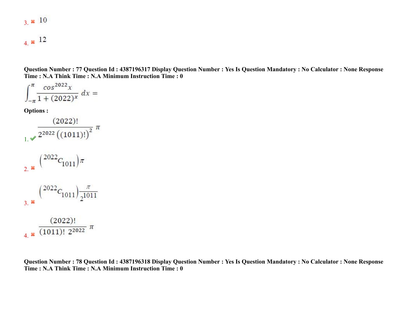 AP EAPCET 2022 - 07th July 2022 - ENGINEERING Question Paper With Preliminary Keys Shift 1 - Page 54