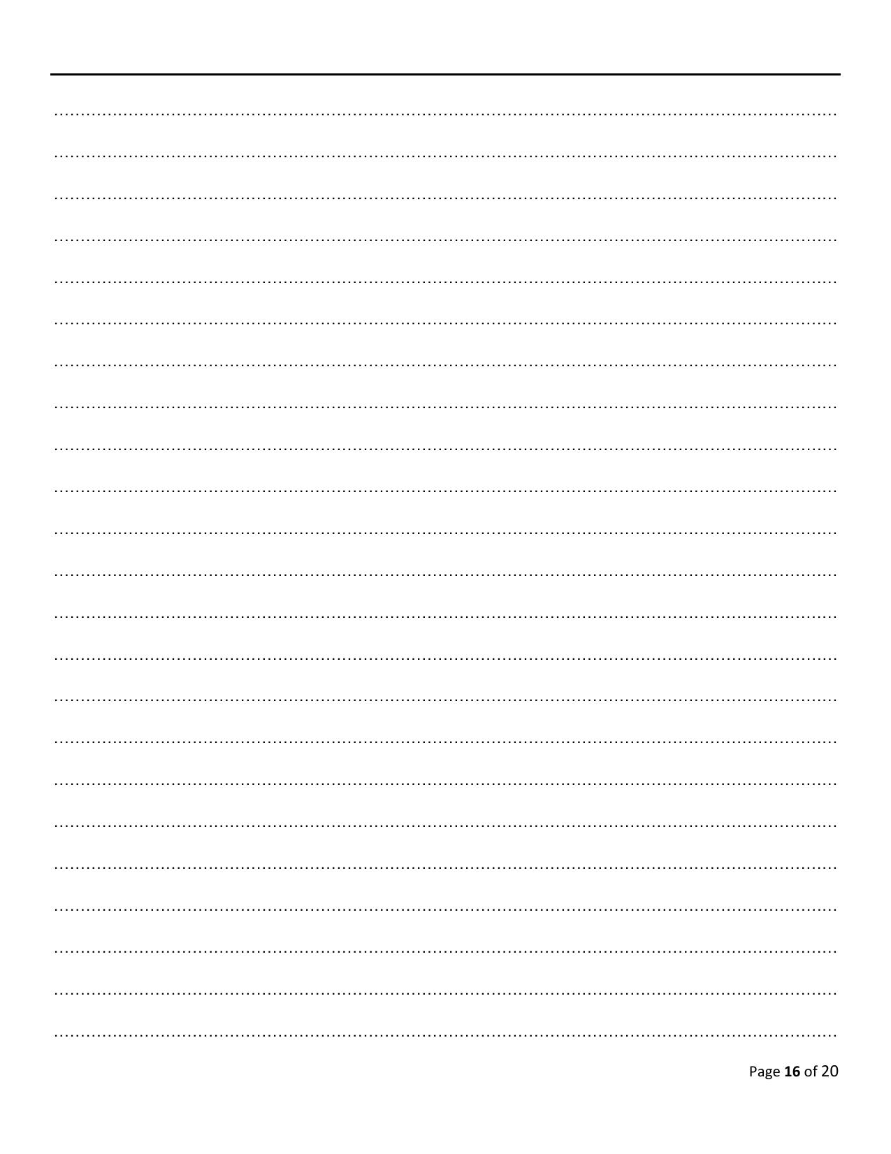 FTII JET Two Year Two Year Post Graduate Diploma in Screenwriting (Film, TV & Web Series) (Film Wing) Part II 2021 Question Paper - Page 16